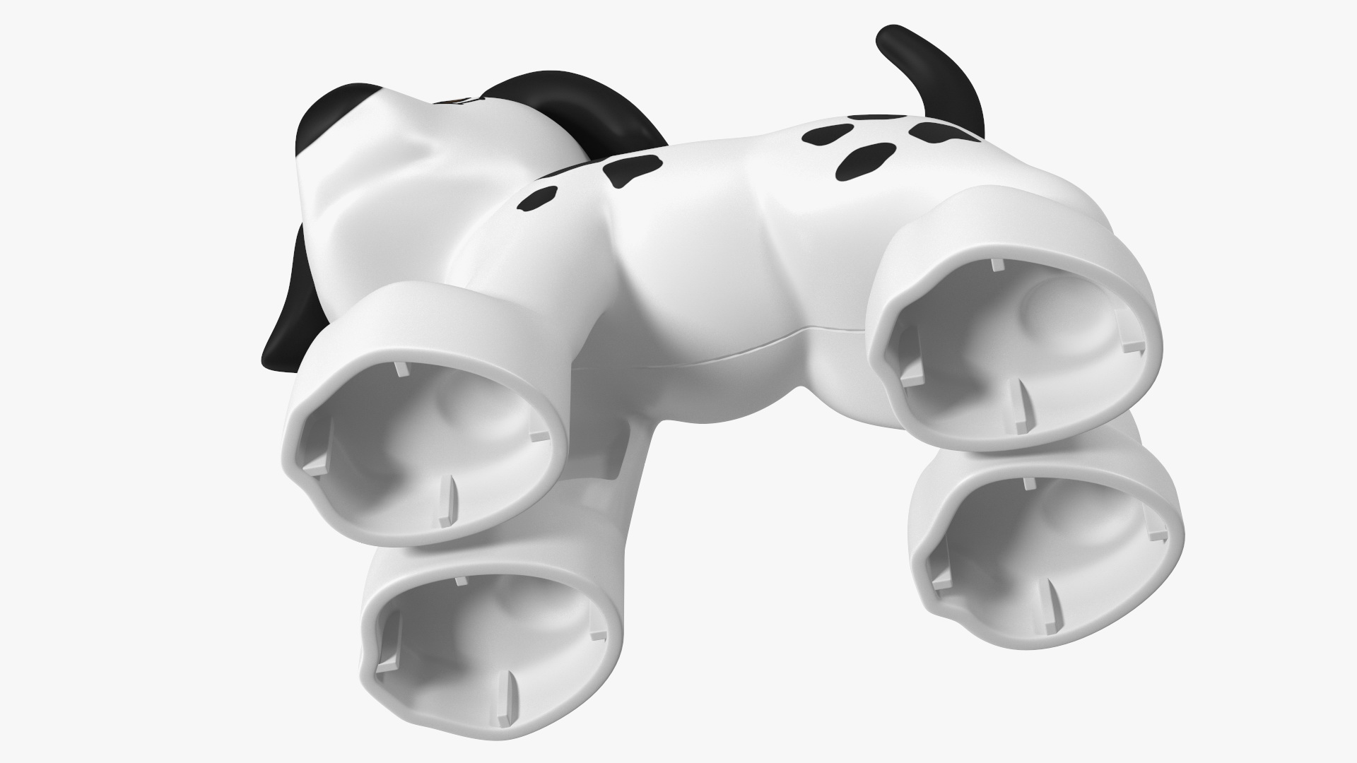 3D model Lego Duplo Dog White
