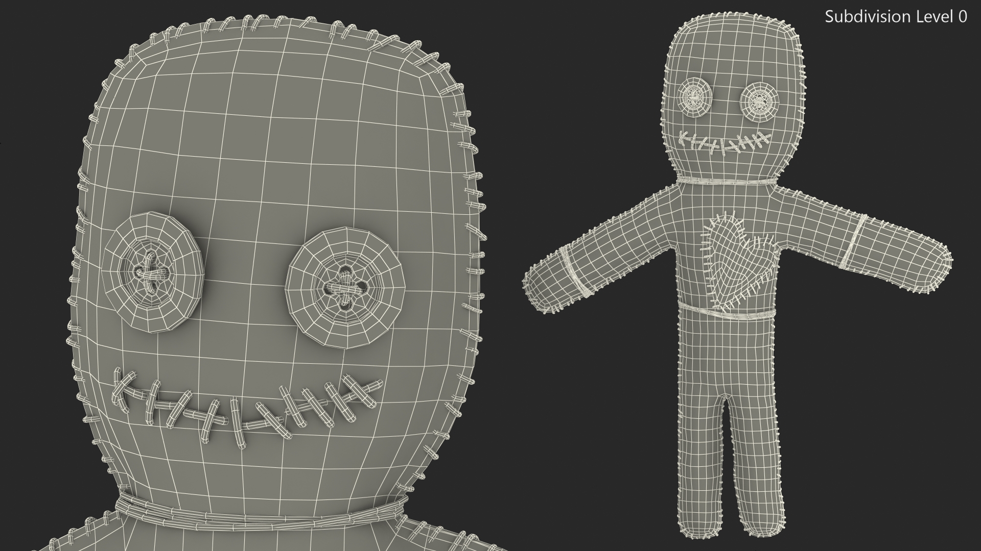 3D Doll Fabric