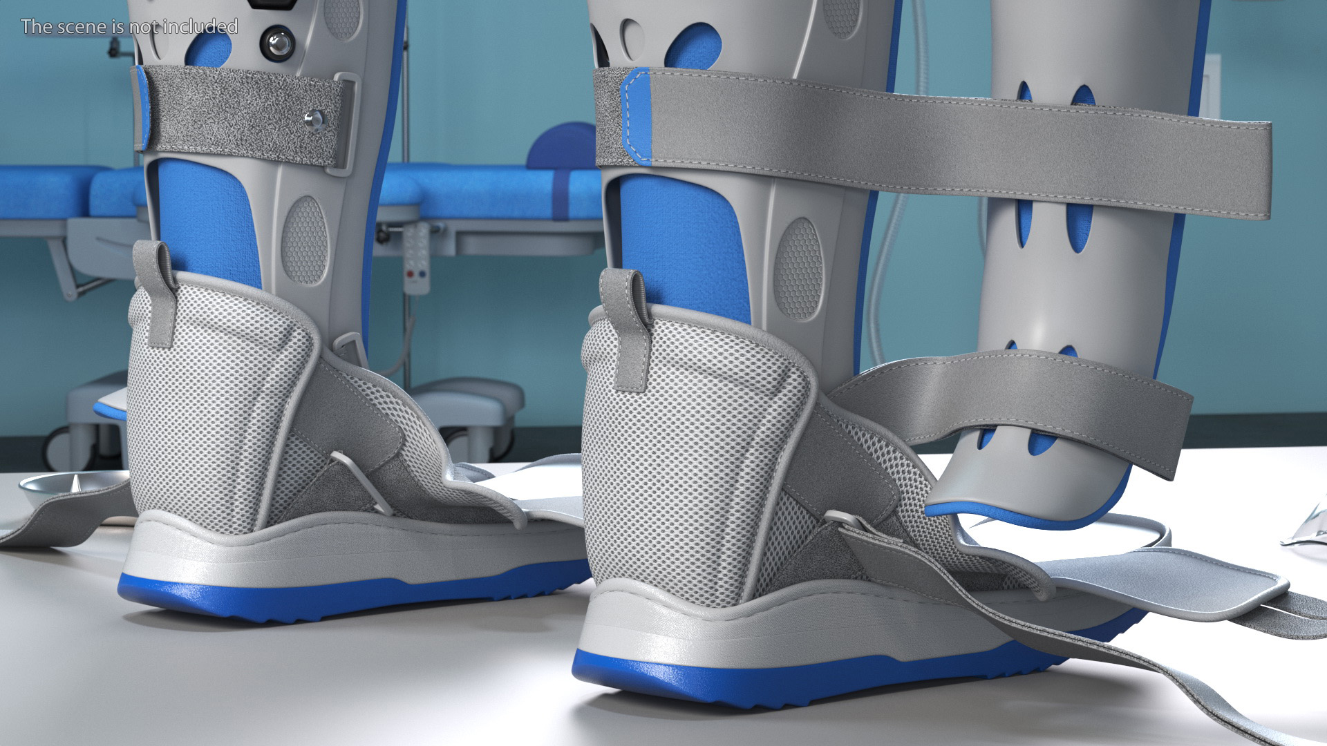 3D model Feet Orthotics Darco Open