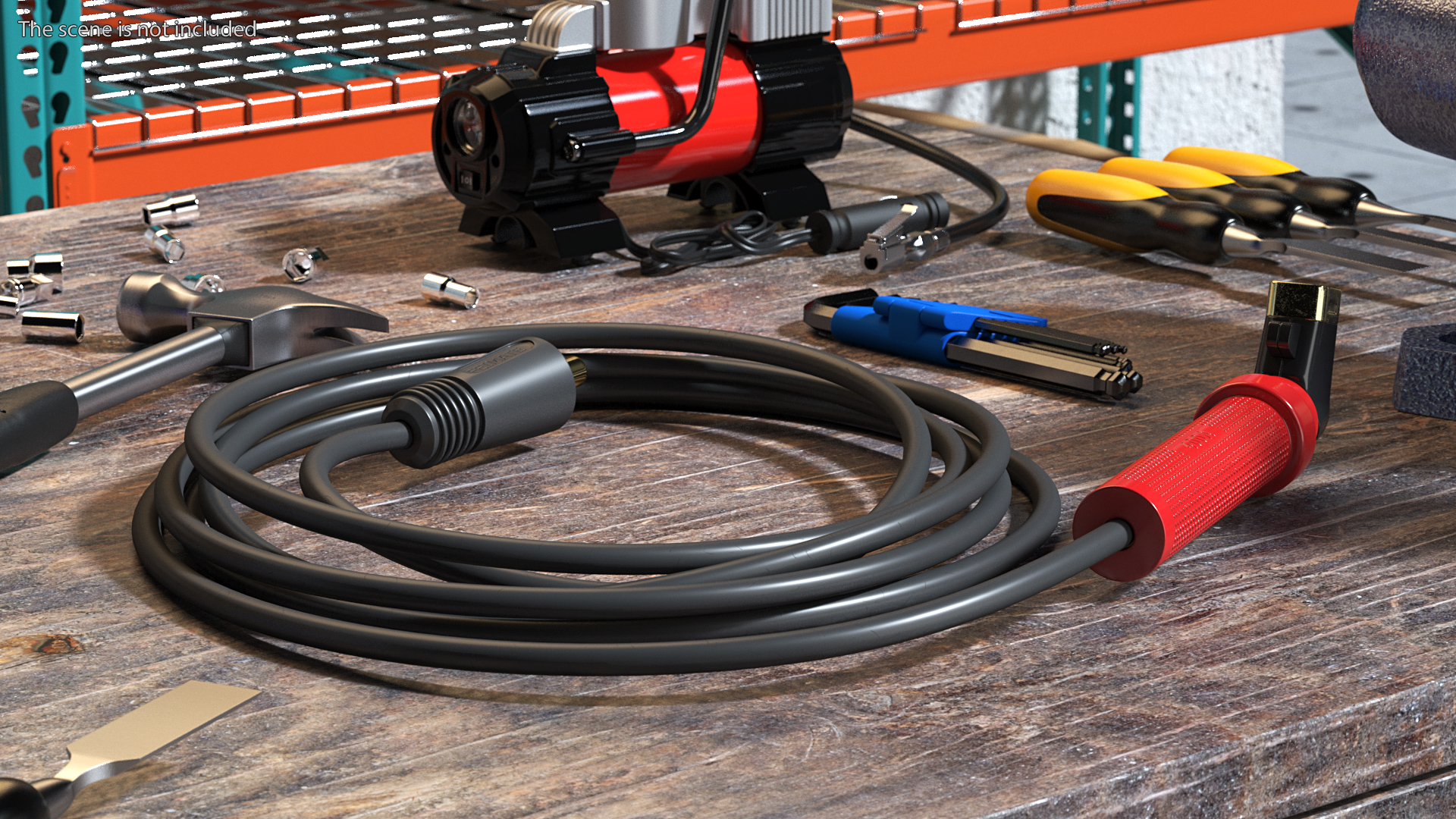3D Reboot Twist Type Welding Electrode Holder 400A with Cable model