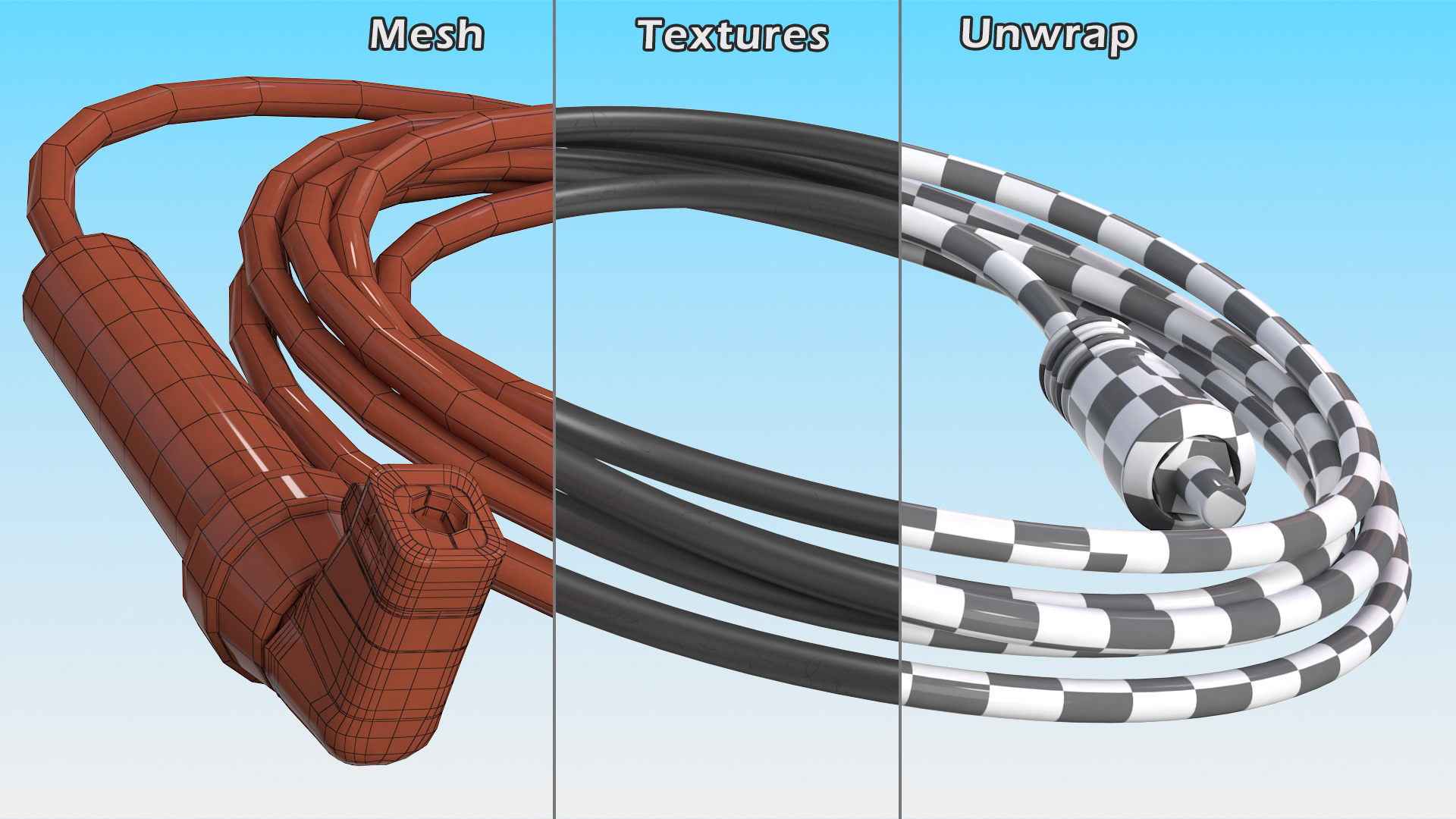 3D Reboot Twist Type Welding Electrode Holder 400A with Cable model
