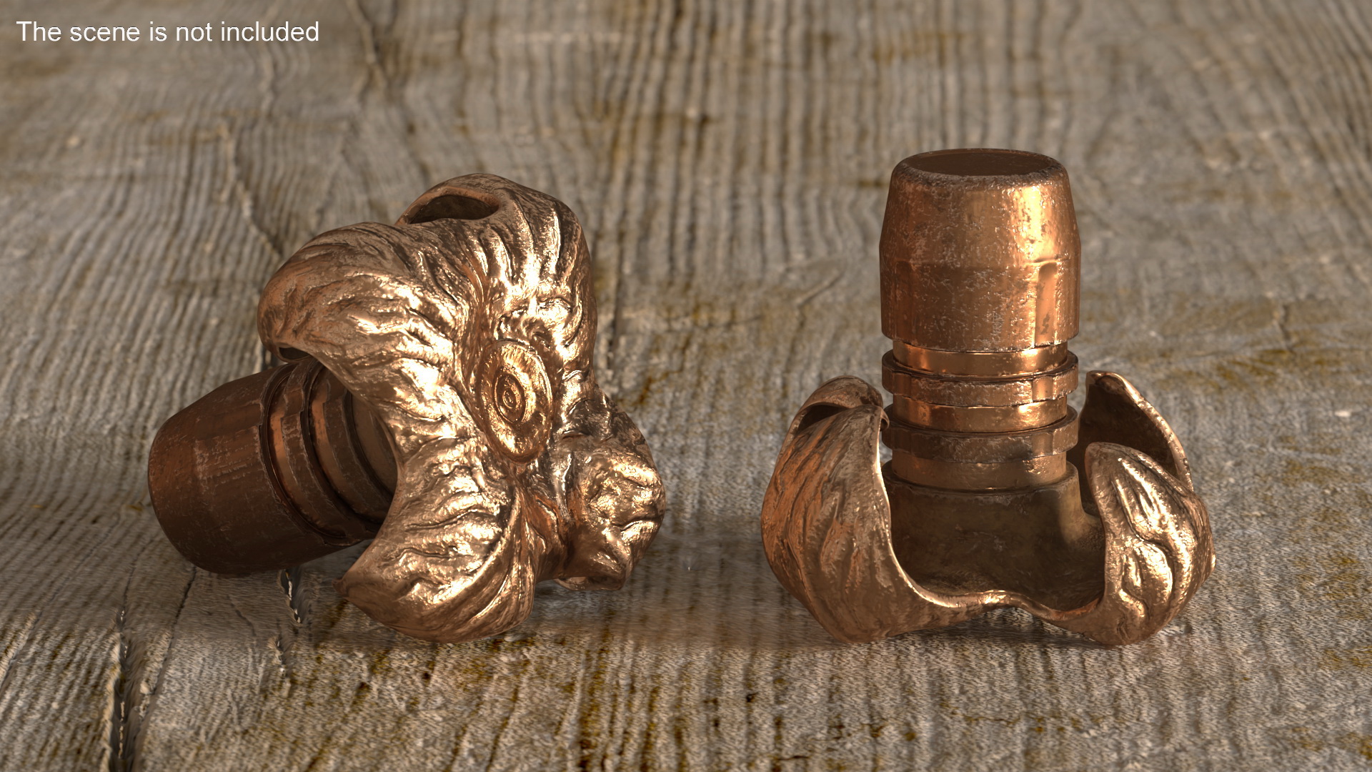 3D Copper Impact Ammo model