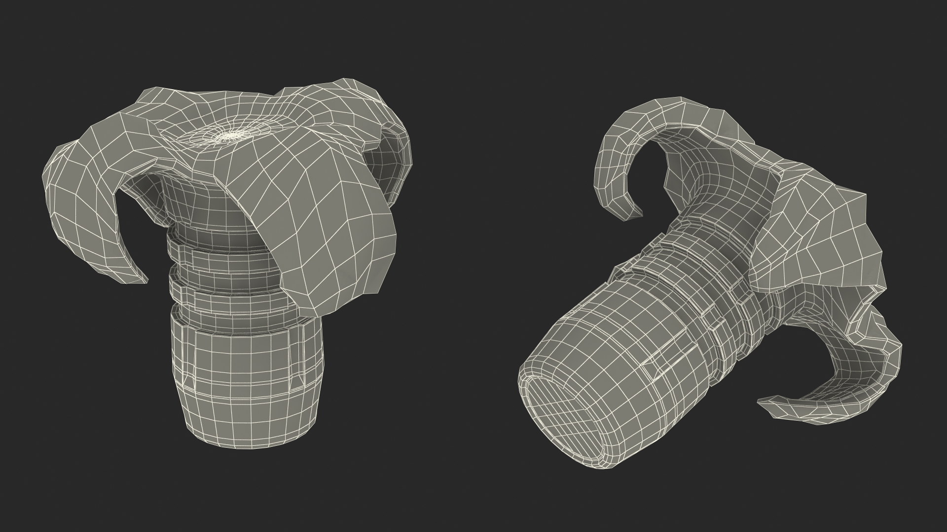 3D Copper Impact Ammo model