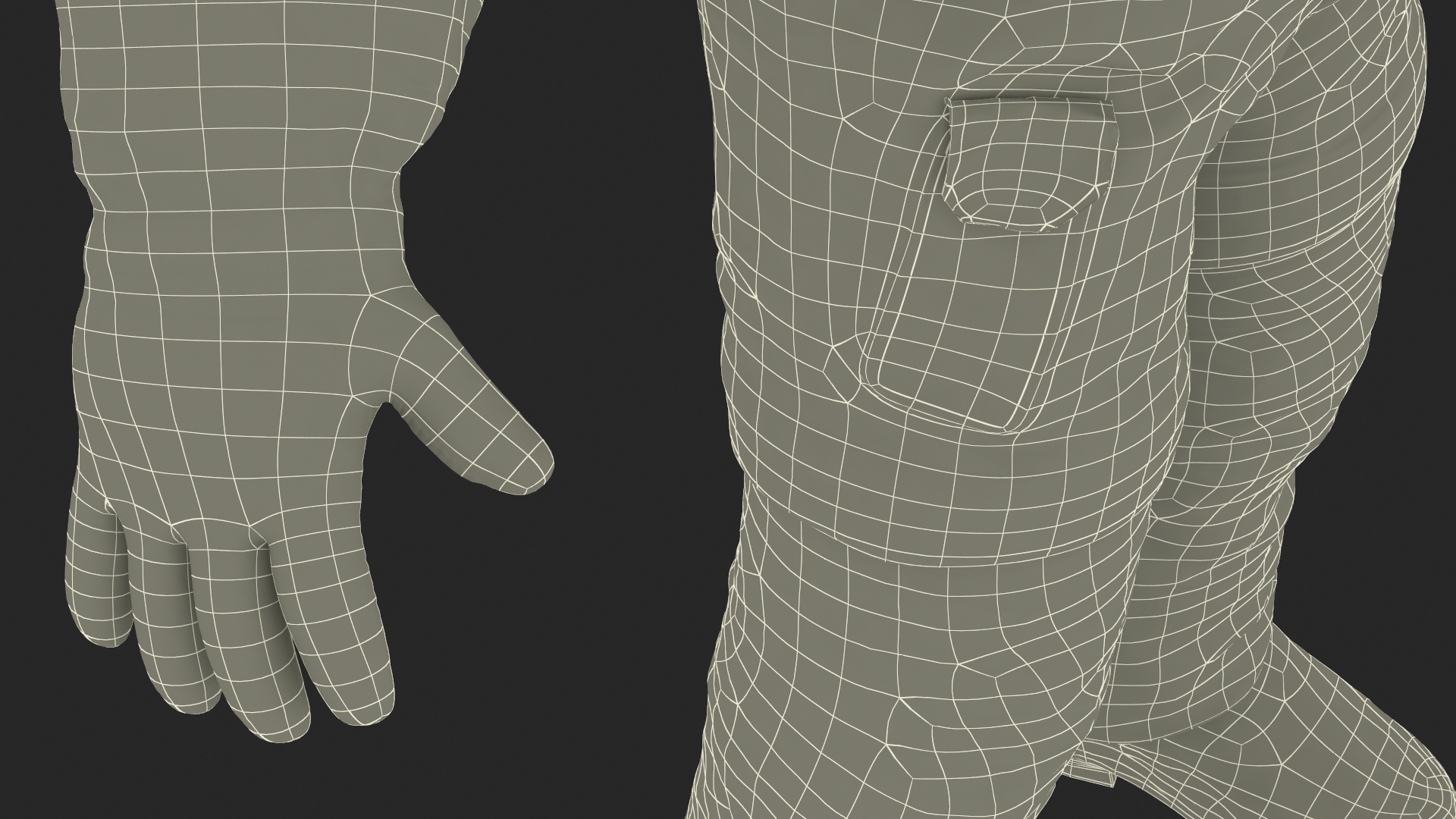 Spacesuit Extravehicular Mobility Unit EMU Rigged 3D model