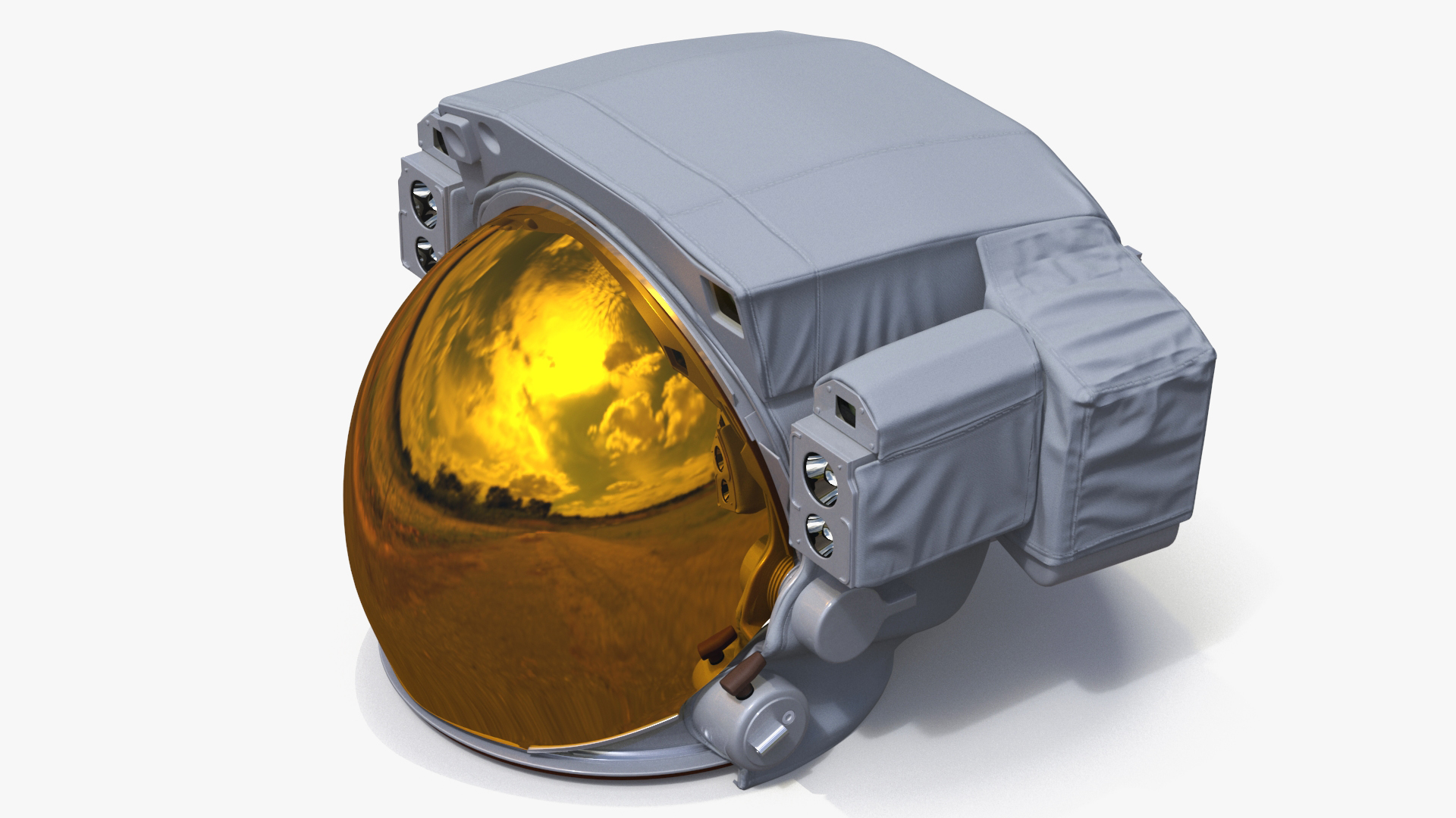 Spacesuit Extravehicular Mobility Unit EMU Rigged 3D model