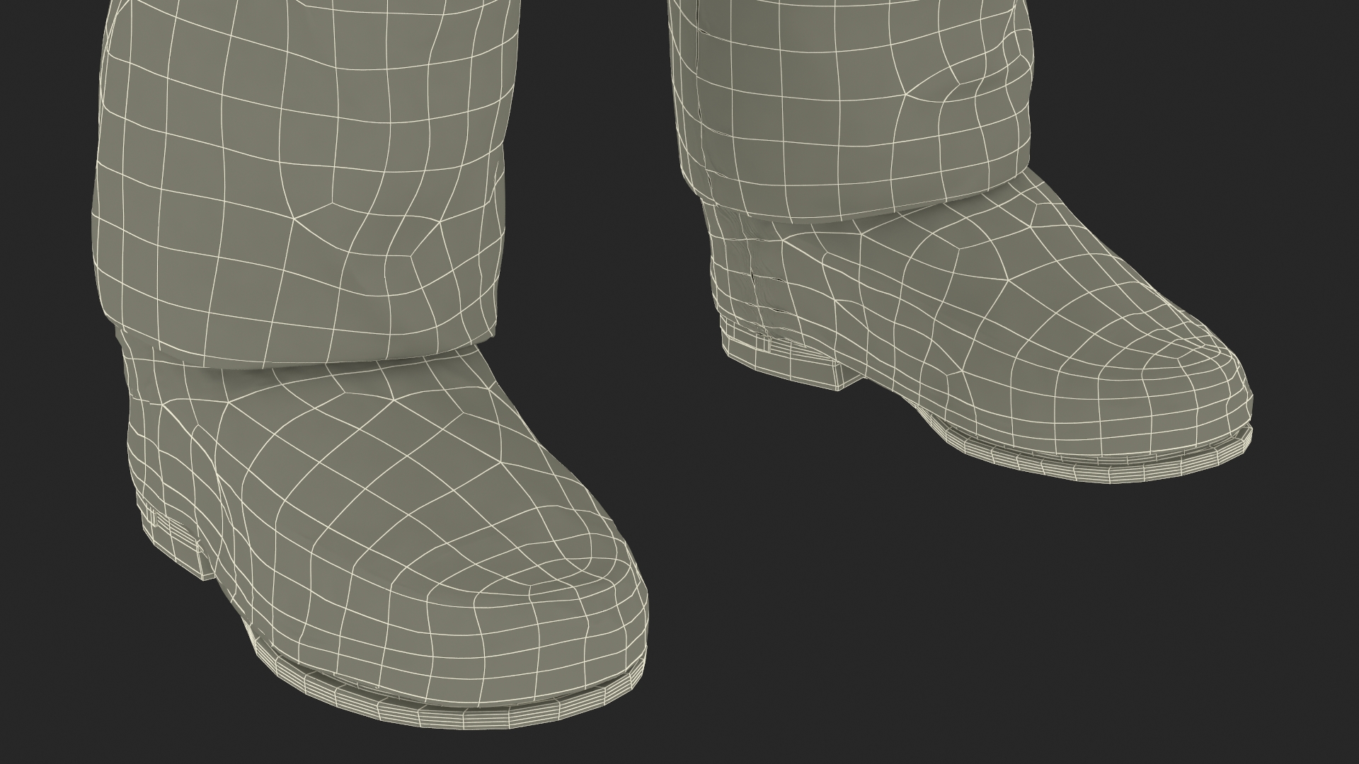 Spacesuit Extravehicular Mobility Unit EMU Rigged 3D model
