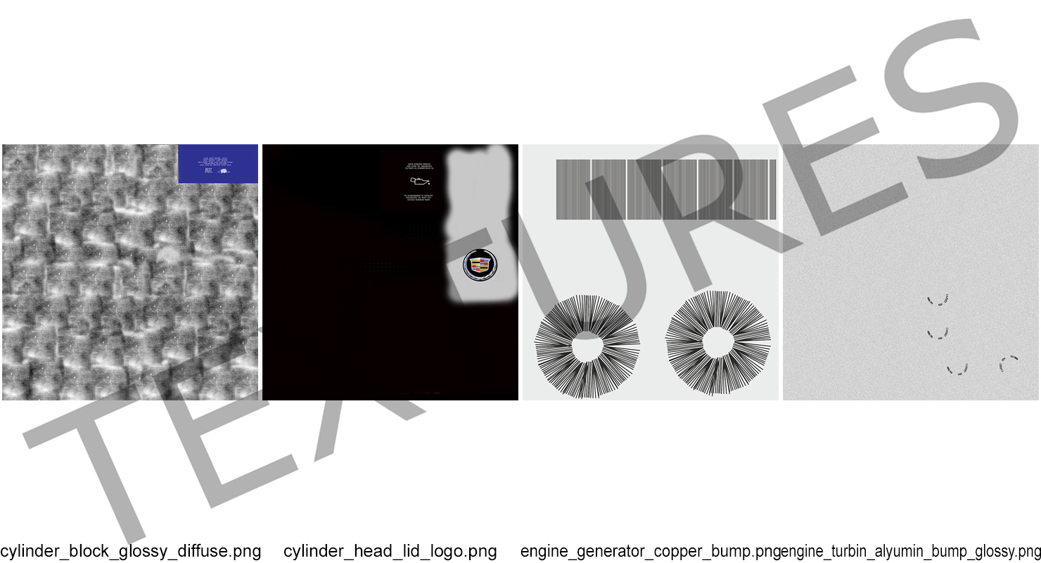 3D V6 Car Engine 3 6 Litre model