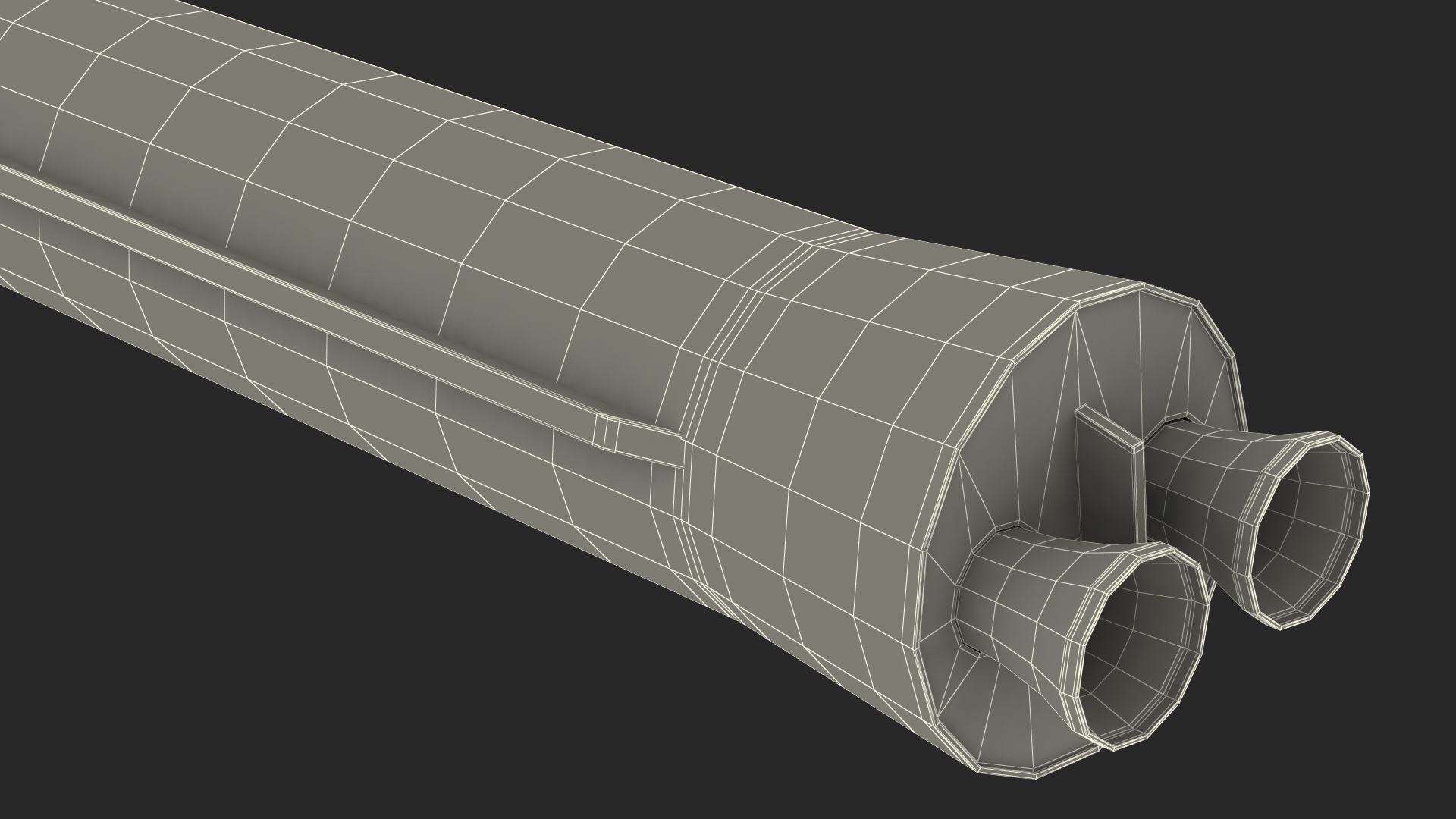 3D Intercontinental Ballistic Missile Hwasong-15 Dirty