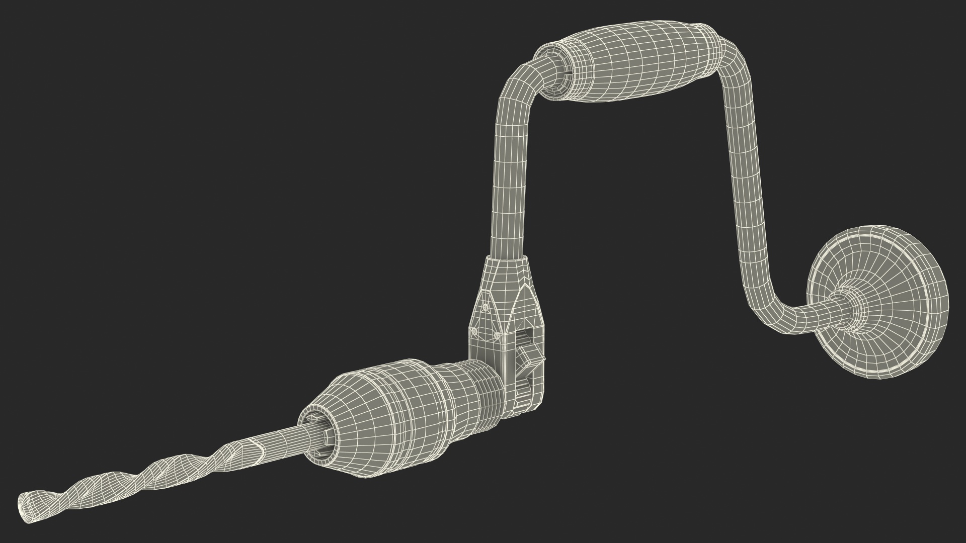 3D model Stanley Ratchet Bit Brace