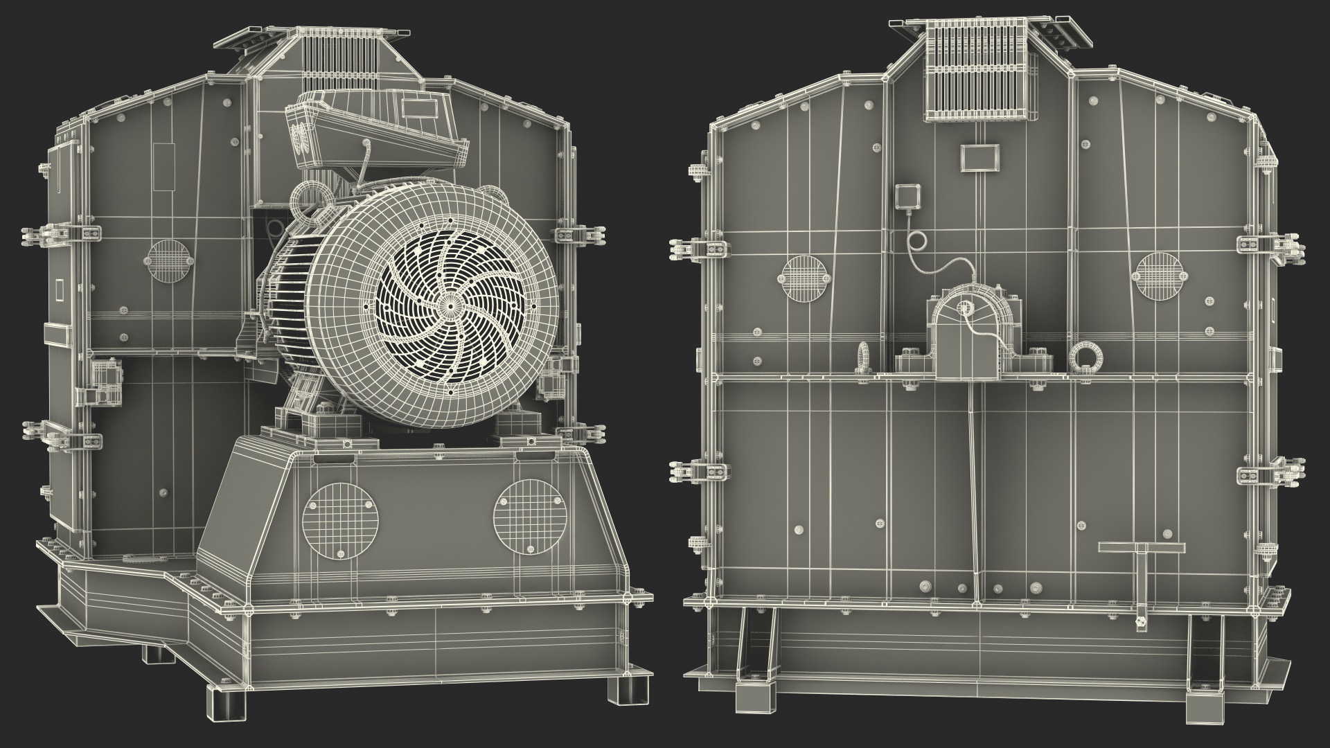 Hammer Mill Fragola 3D model