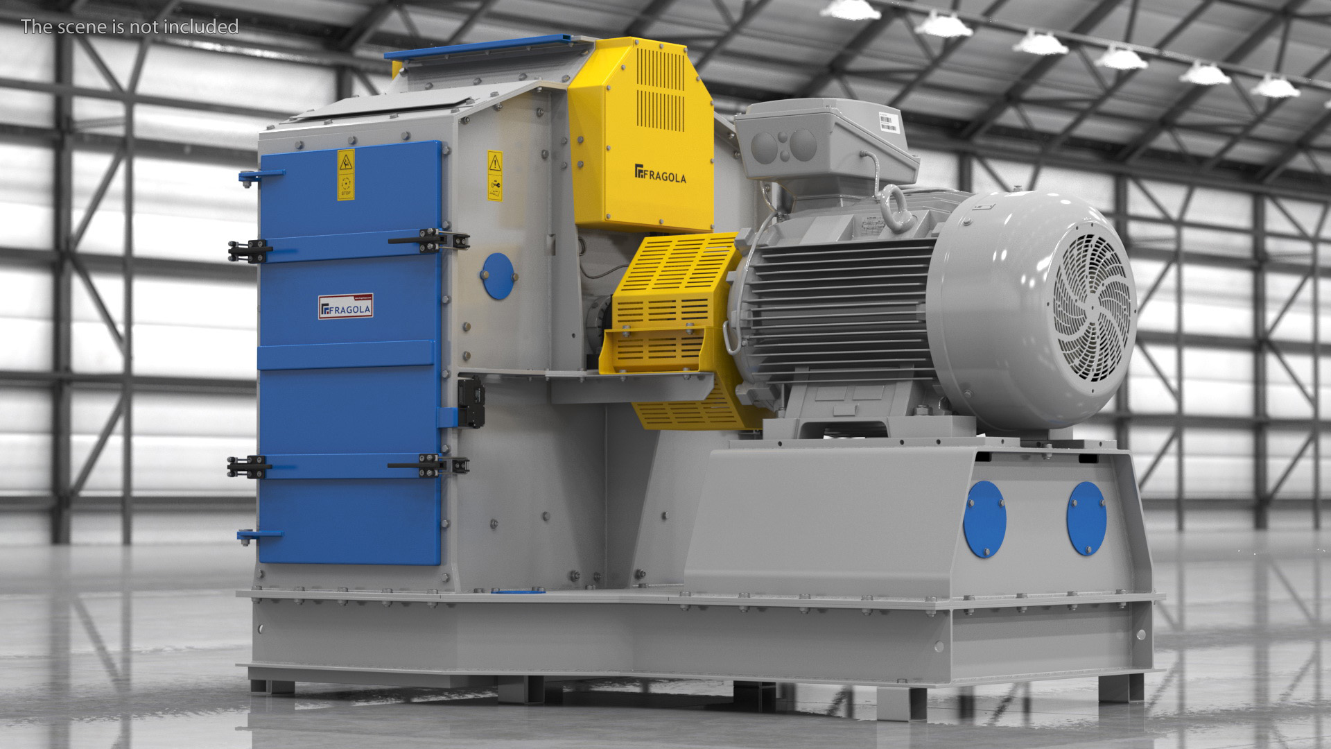 Hammer Mill Fragola 3D model