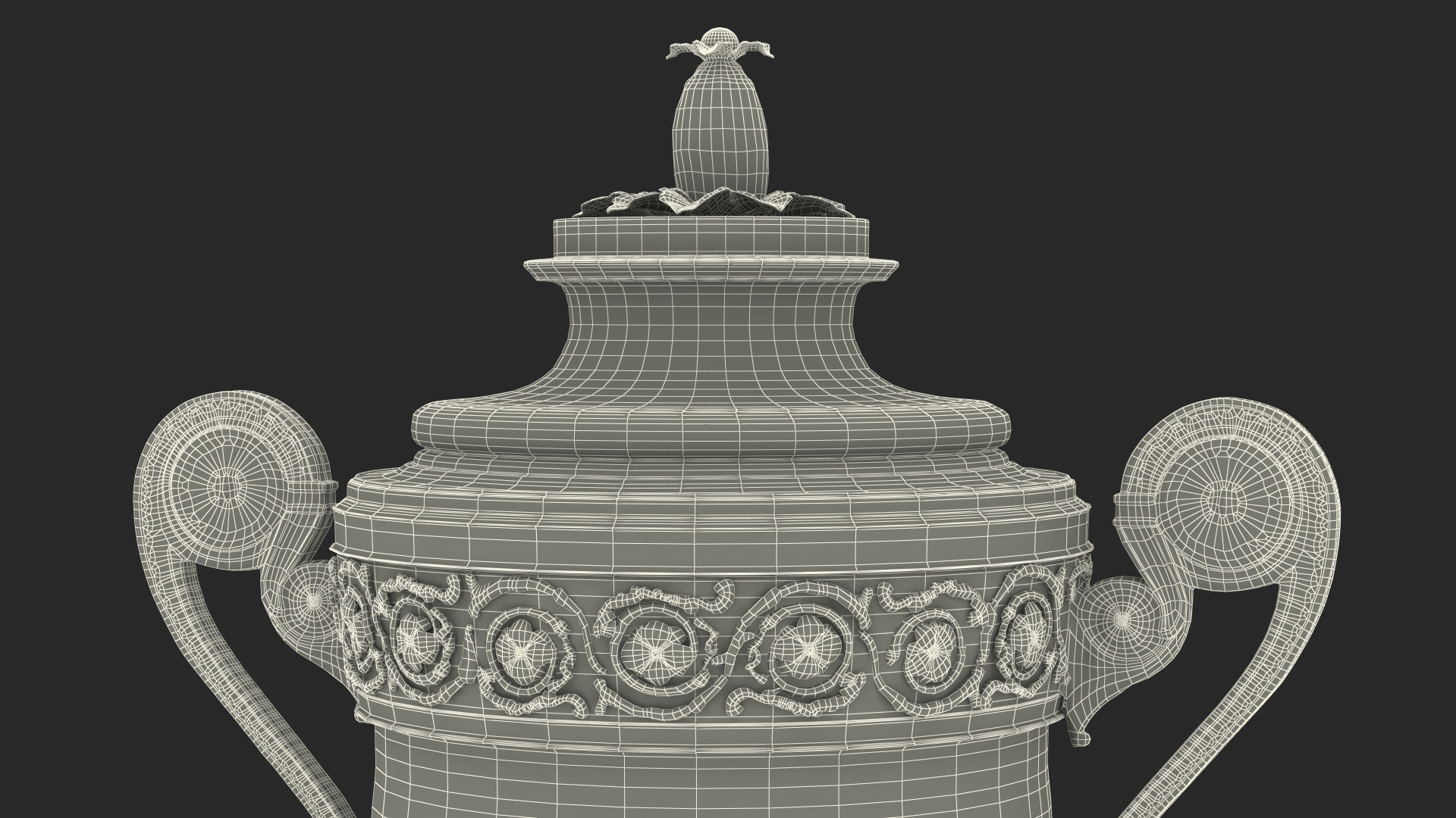 3D Wimbledon Cups Men model