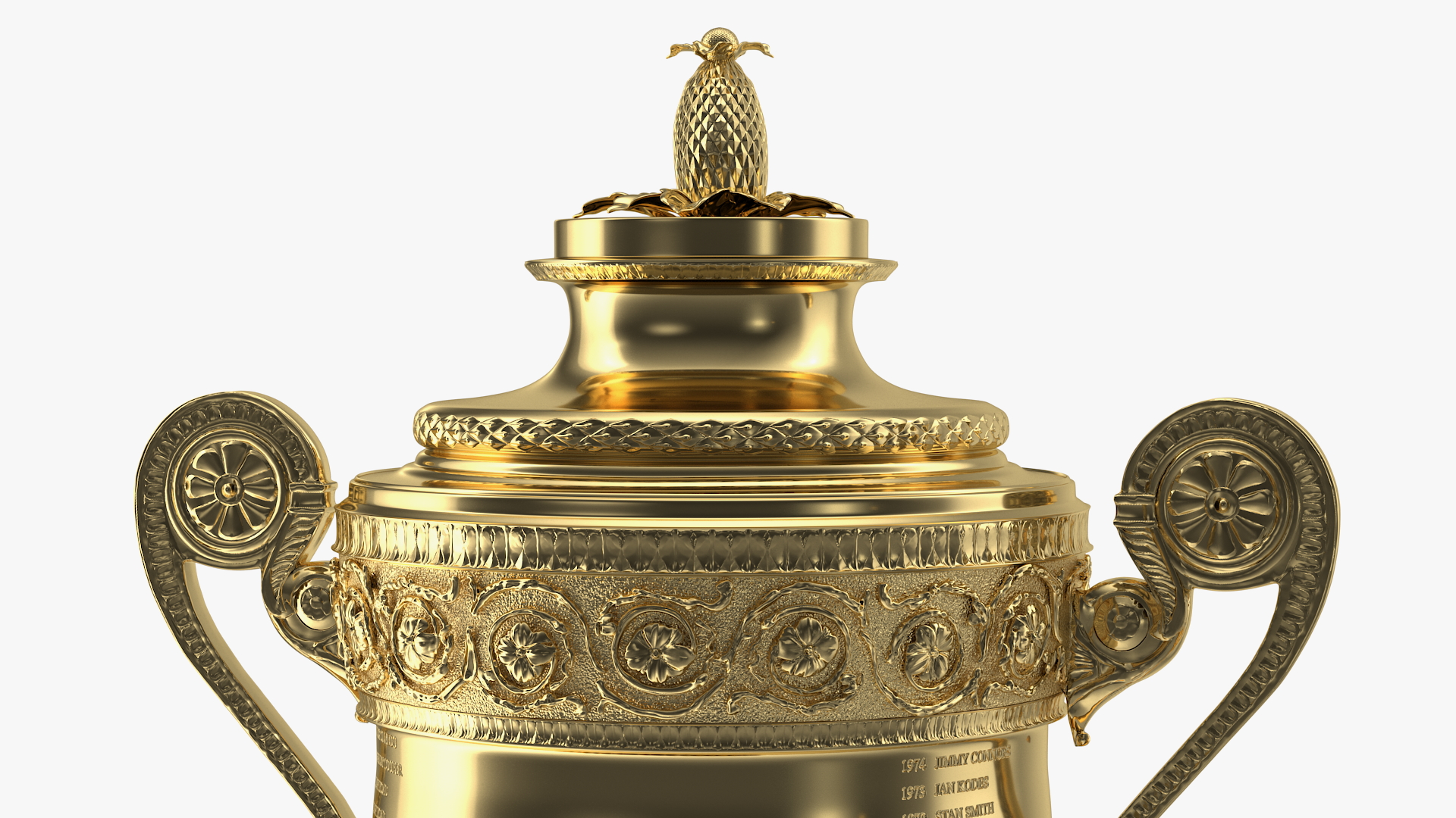 3D Wimbledon Cups Men model