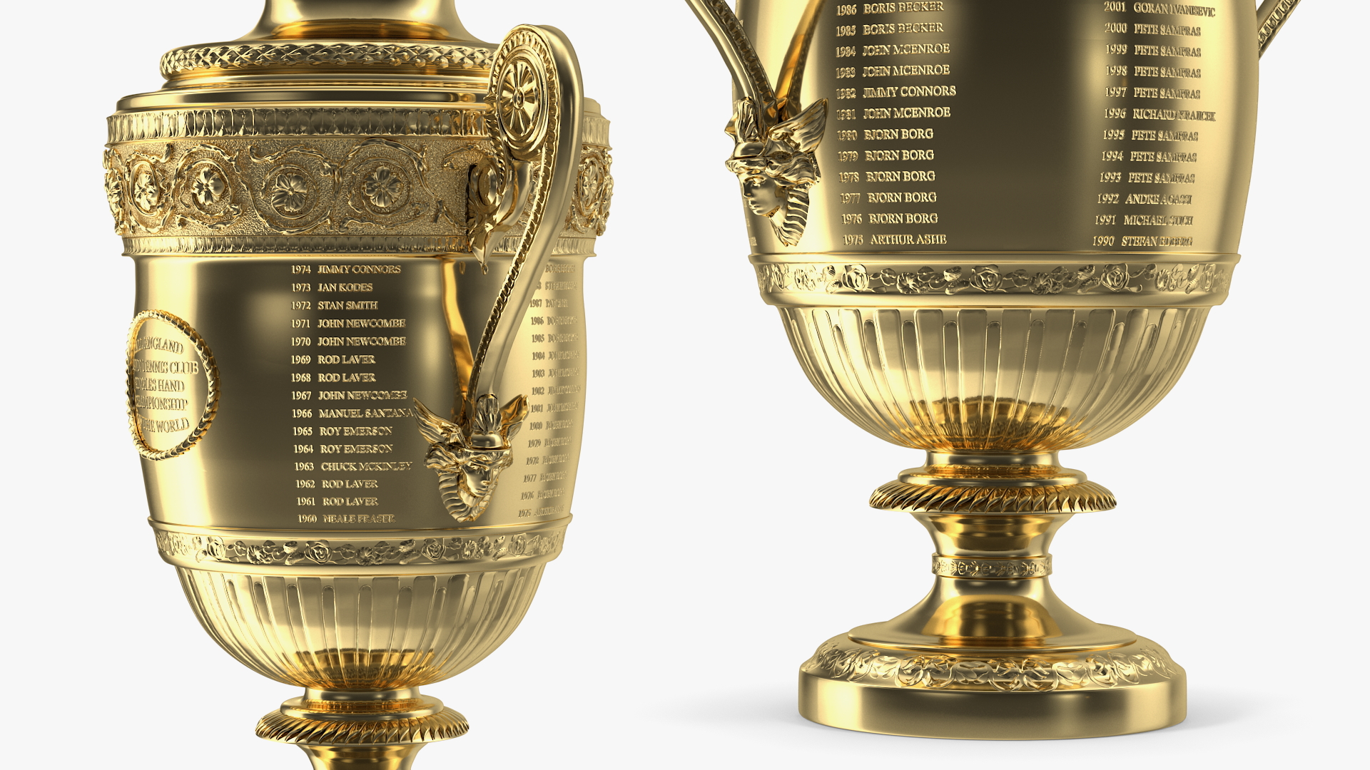 3D Wimbledon Cups Men model