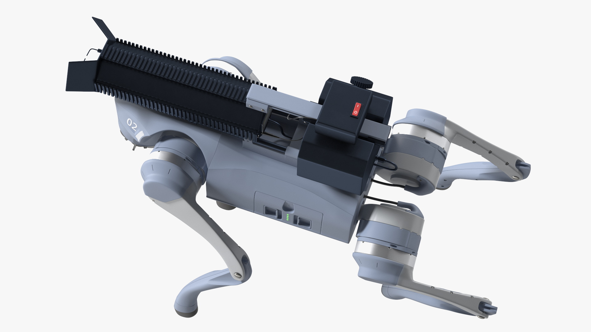 3D model Thermonator Robot Dog in Stand Pose