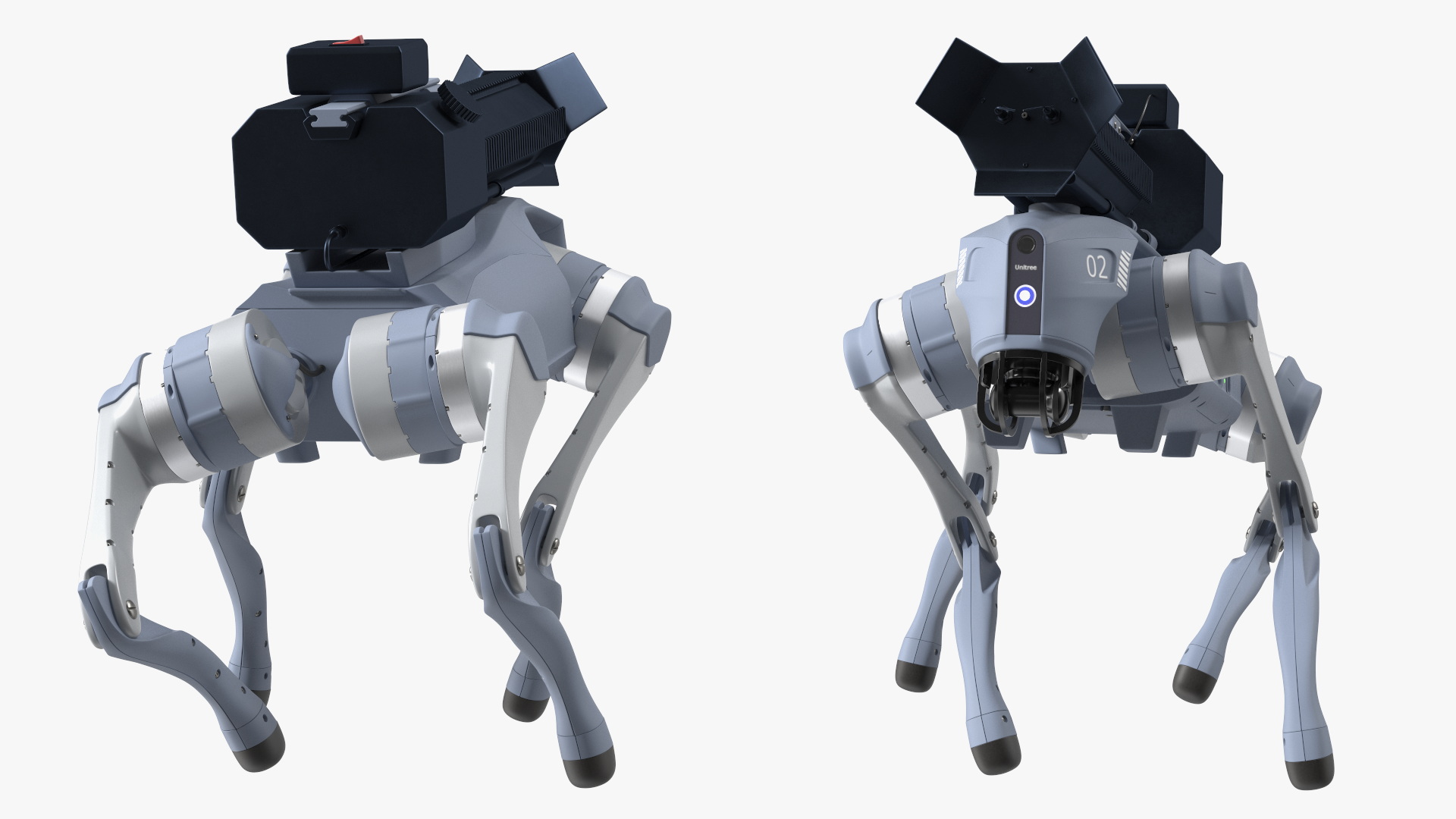 3D model Thermonator Robot Dog in Stand Pose
