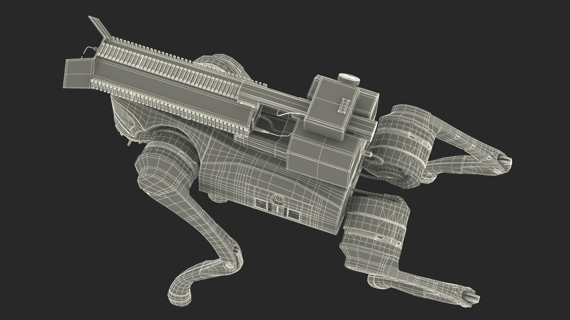 3D model Thermonator Robot Dog in Stand Pose