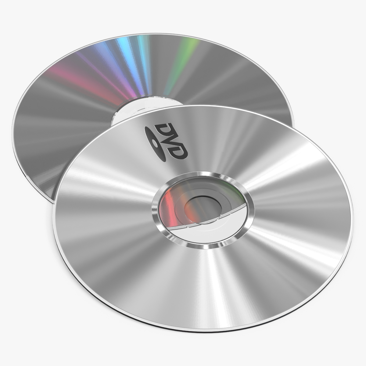 DVD Optical Storage Disc 3D model preview