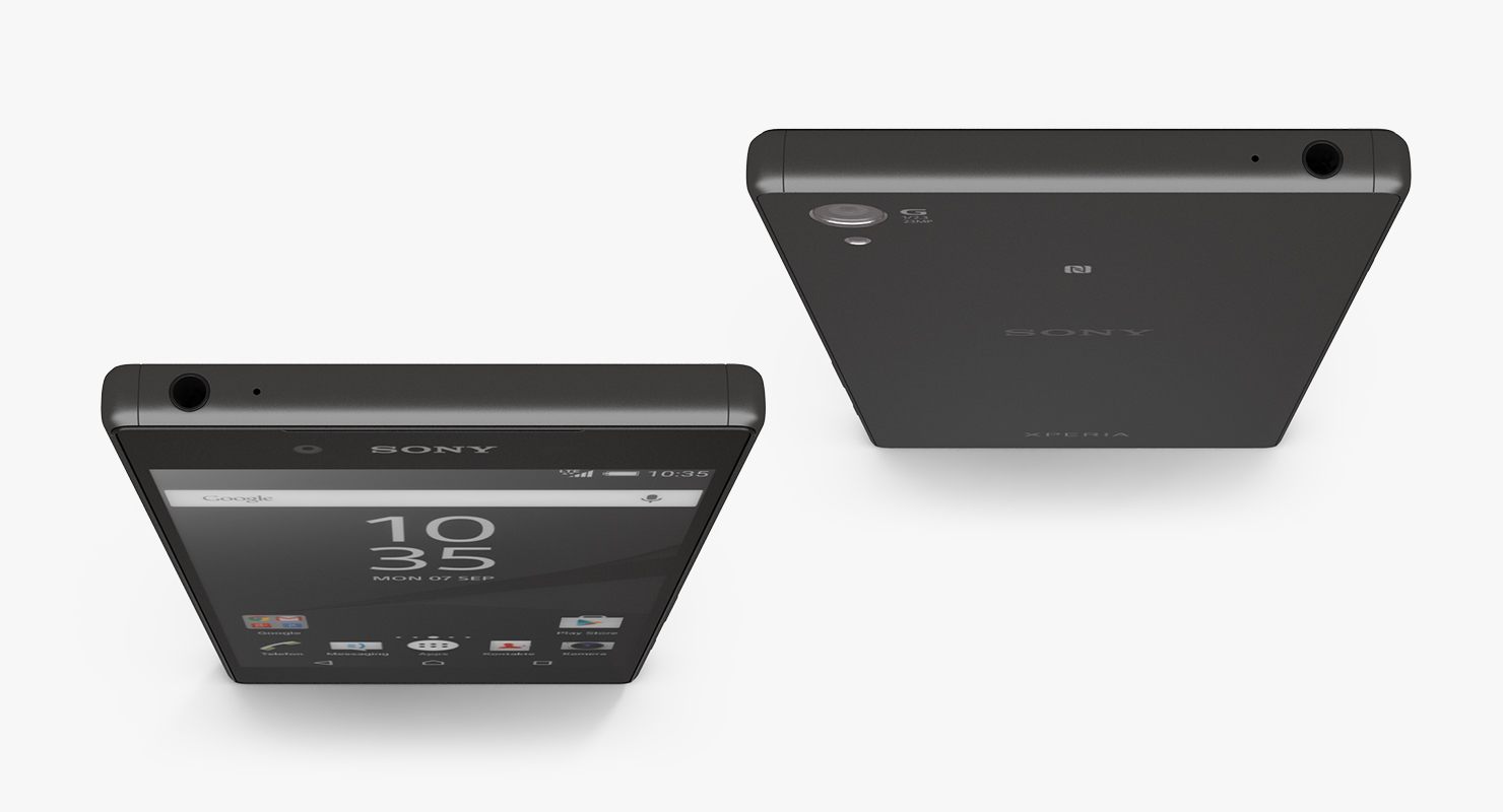 3D model Sony Xperia Z5 Black