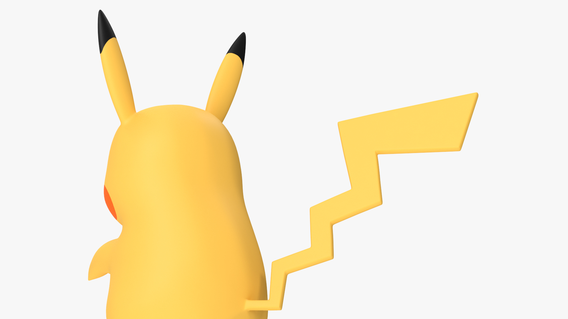 Anime Character Pikachu Angry 3D model