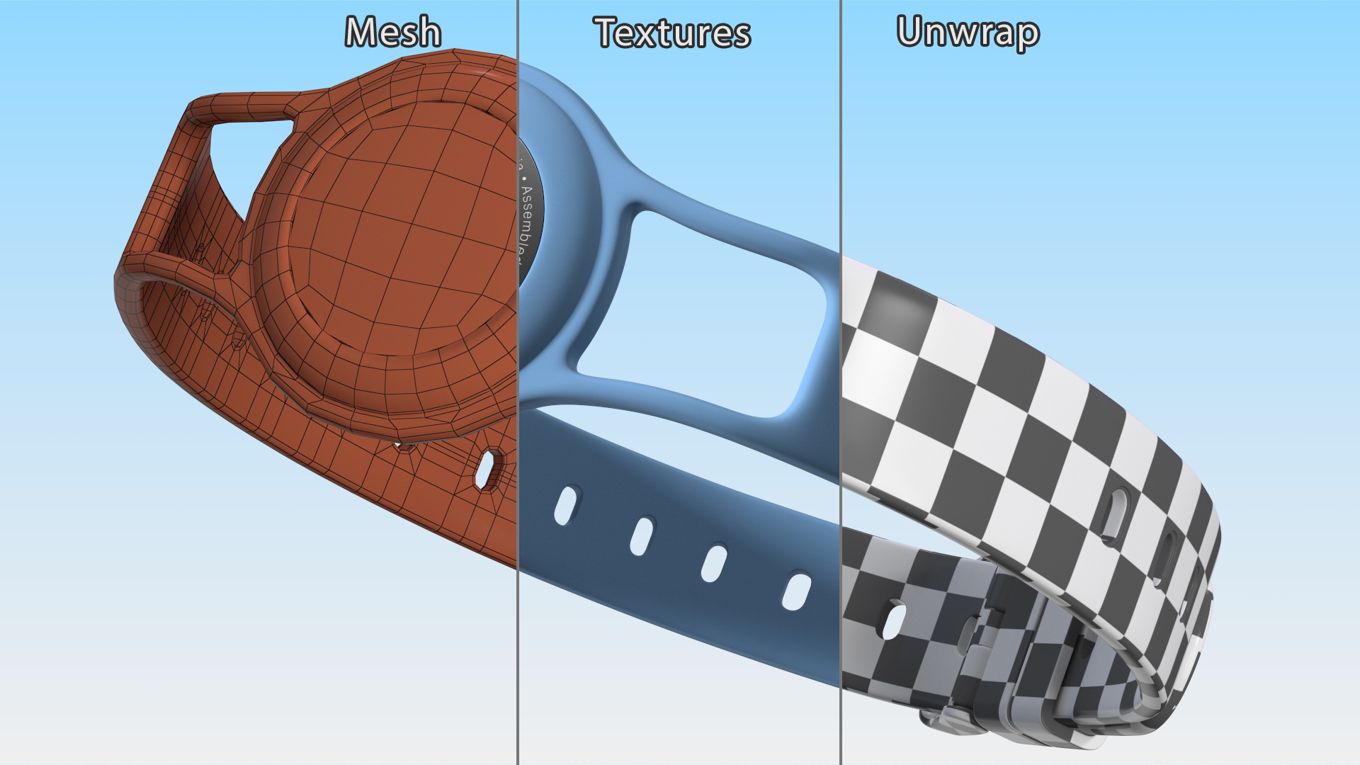 Apple dog tracker 3D
