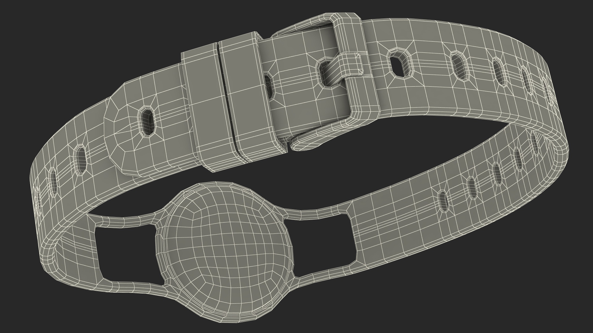 Apple dog tracker 3D