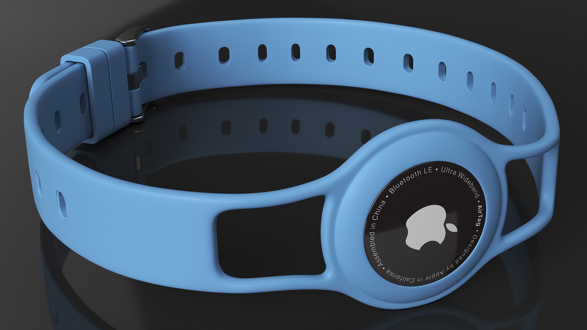 Apple dog tracker 3D