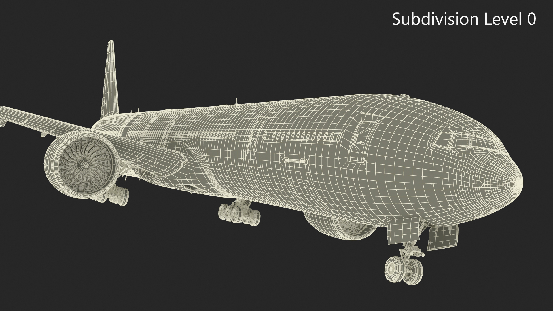 3D British Airways Boeing 777 Rigged model