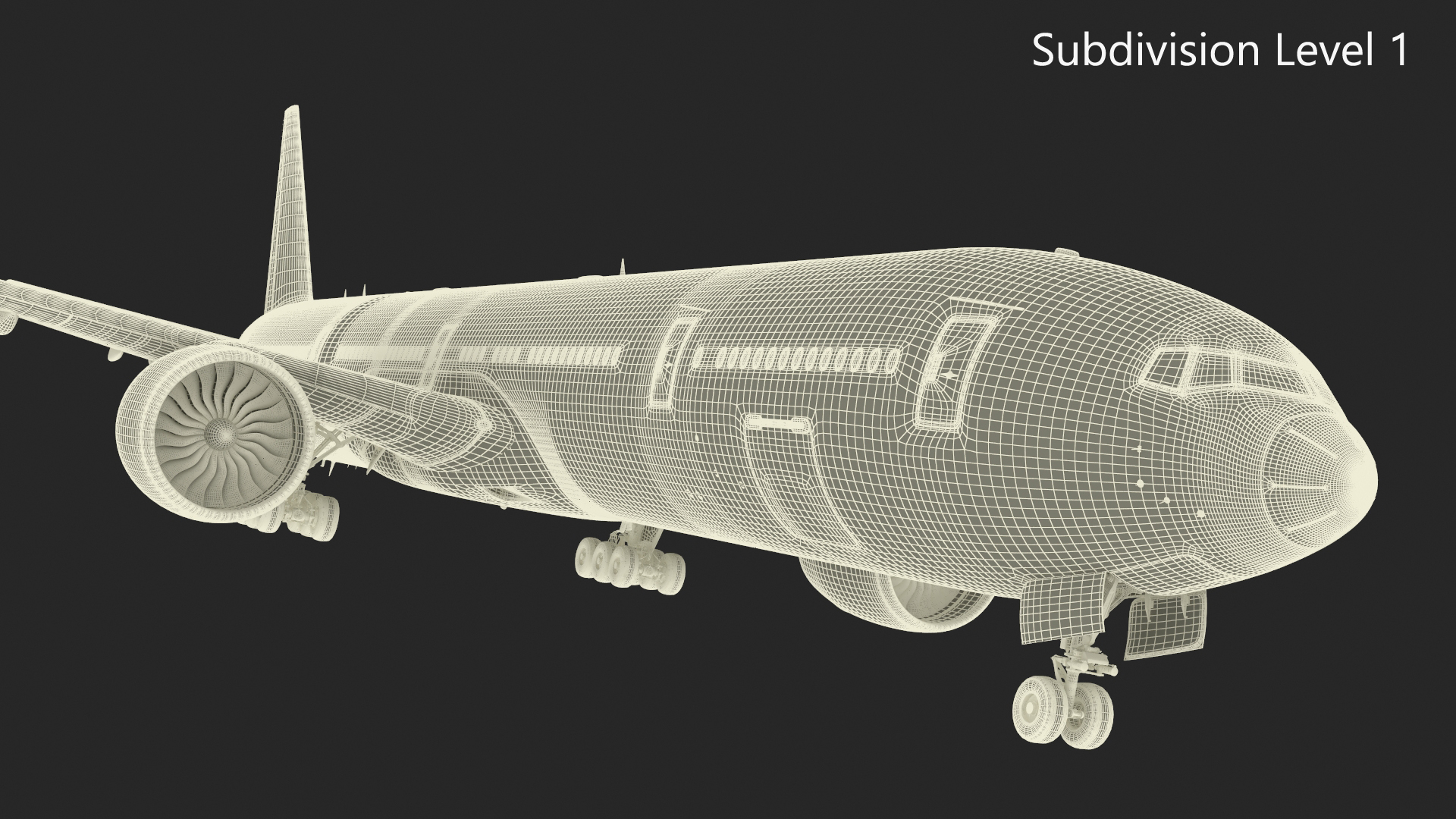 3D British Airways Boeing 777 Rigged model