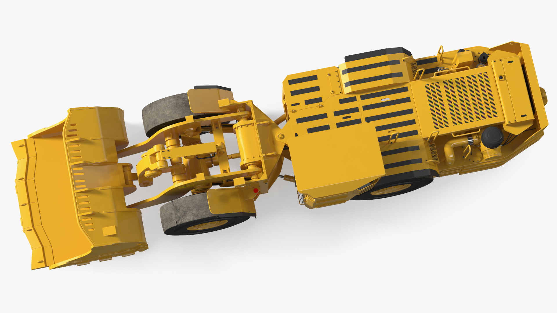 Mining Loader Cat R1600H 3D model