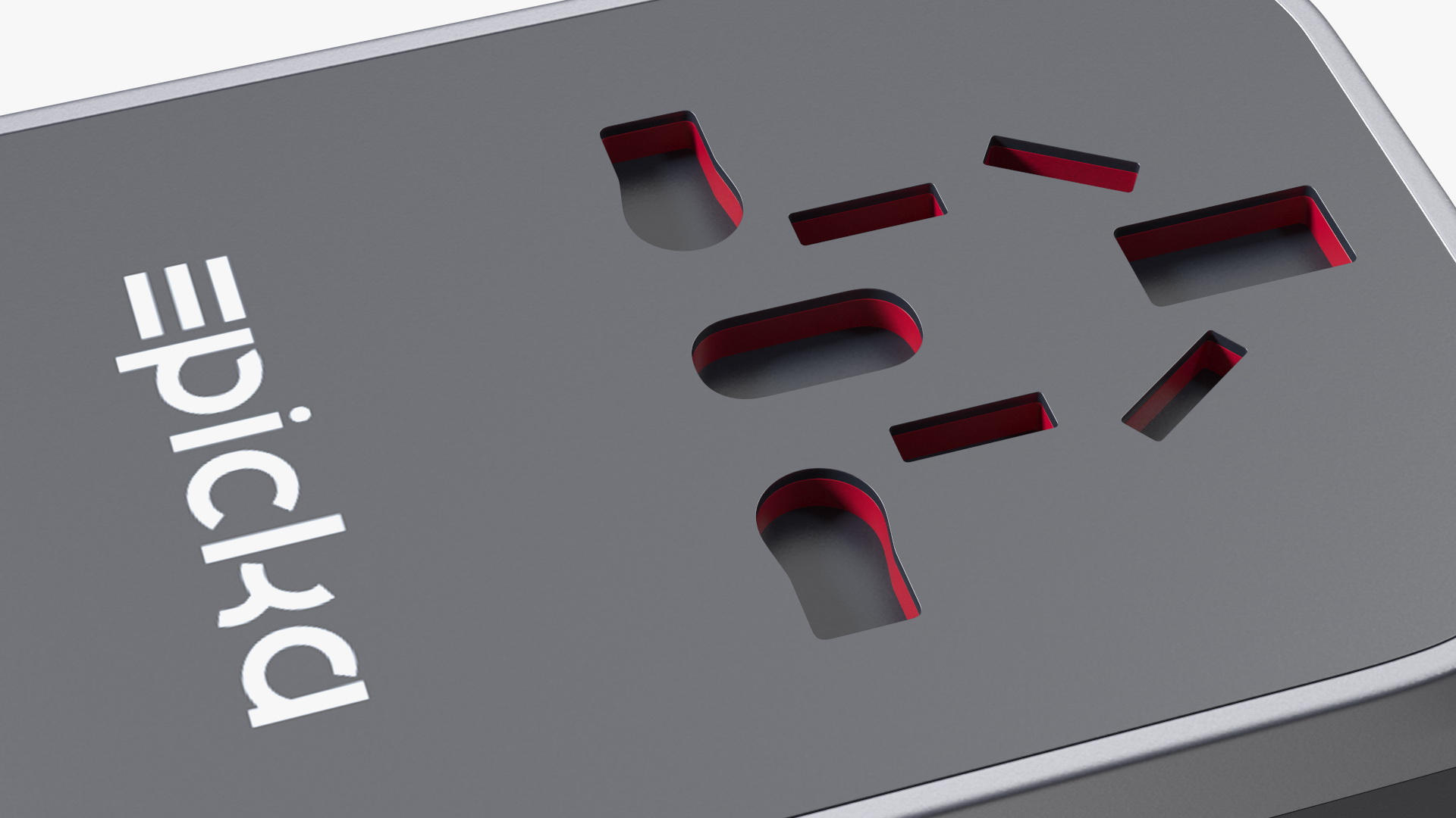 3D EPICKA All in One International Power Adapter Black