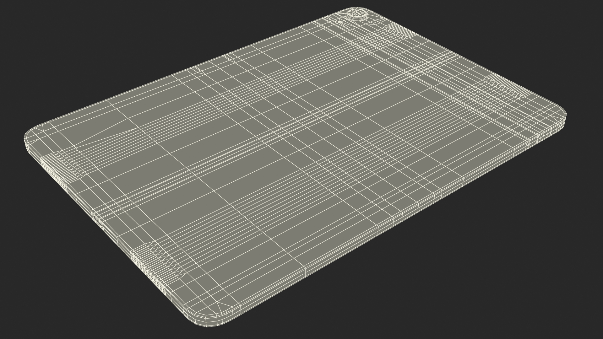 3D model Apple iPad Air 4 2020 Sky Blue
