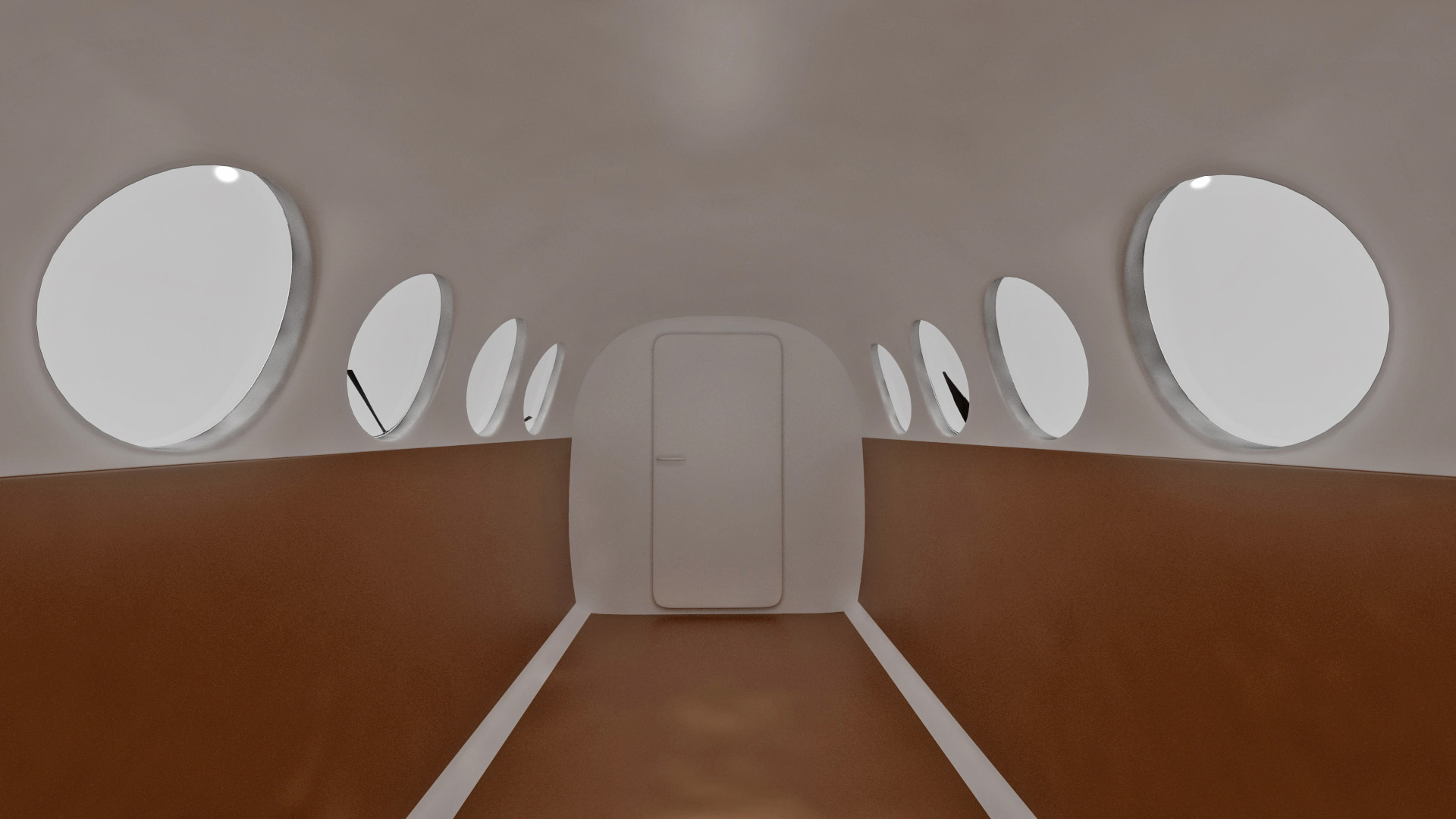3D model Twin Turboprop Civil Utility Aircraft Generic