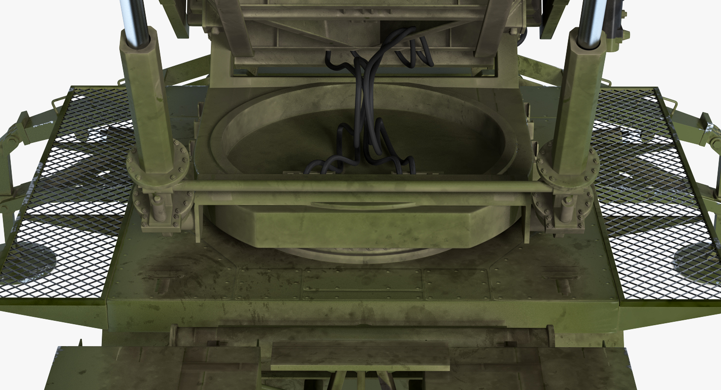 3D MIM 104 Patriot SAM Rigged