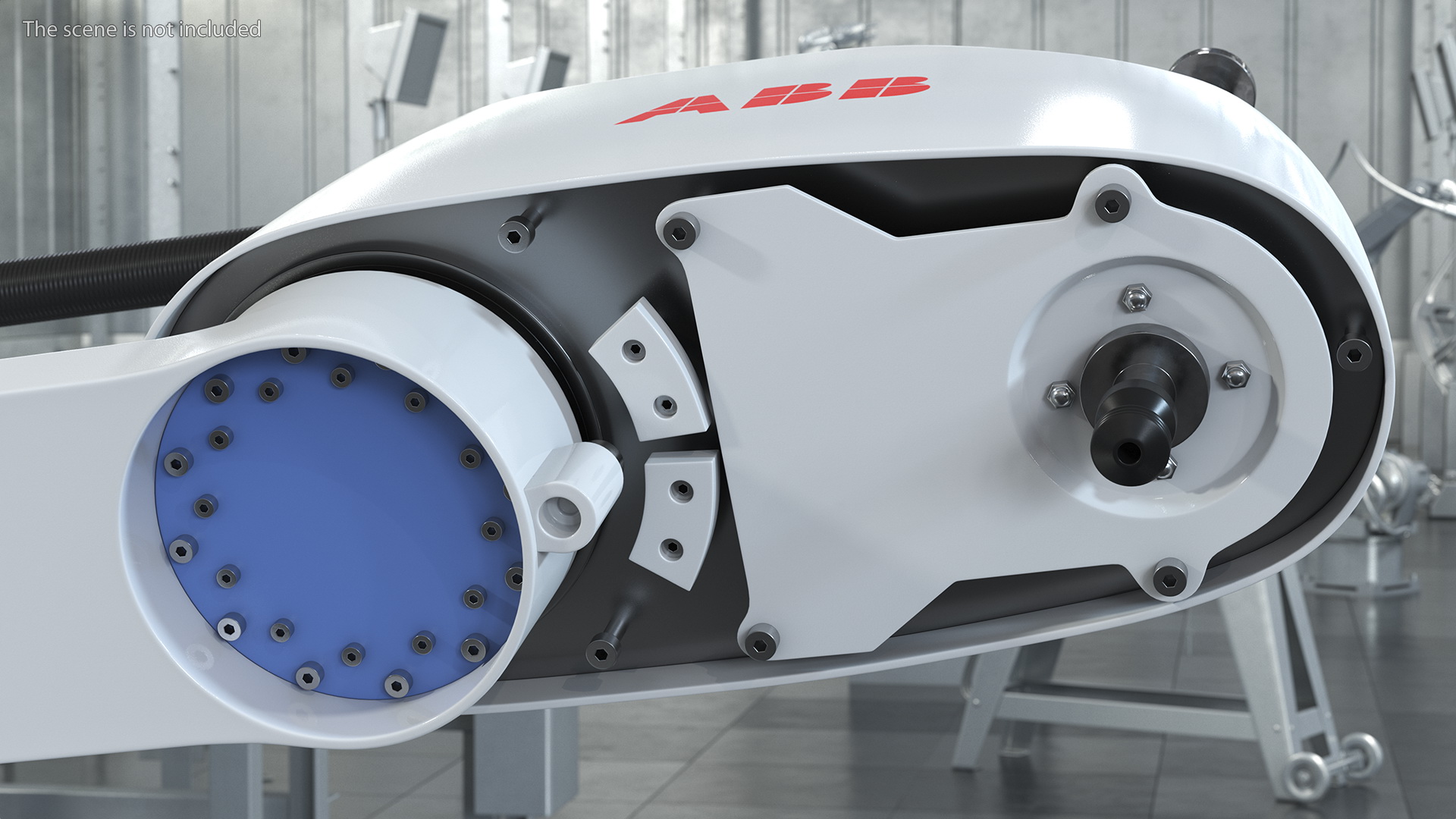 3D model Industrial Robot ABB IRB 910SC