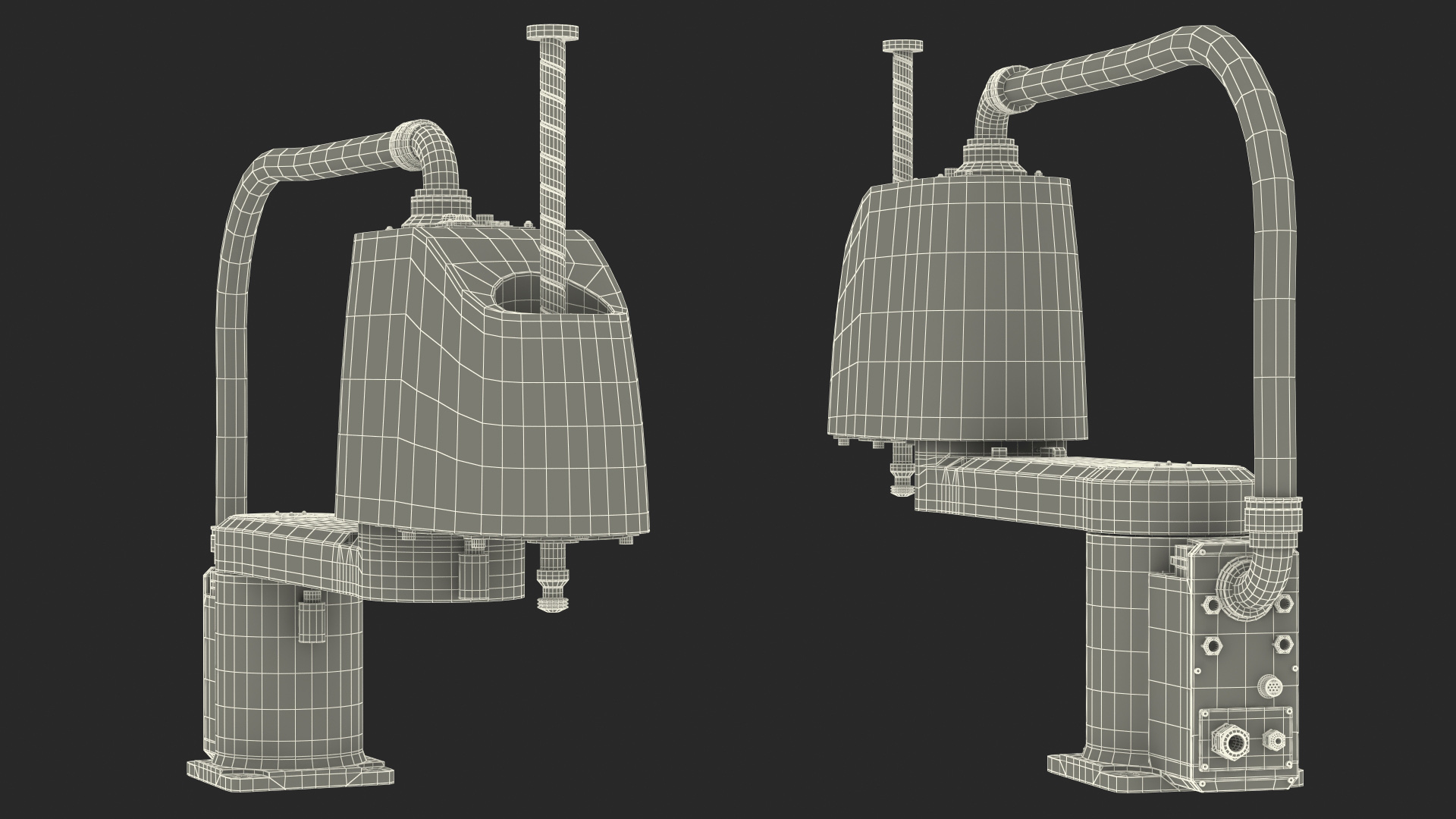 3D model Industrial Robot ABB IRB 910SC