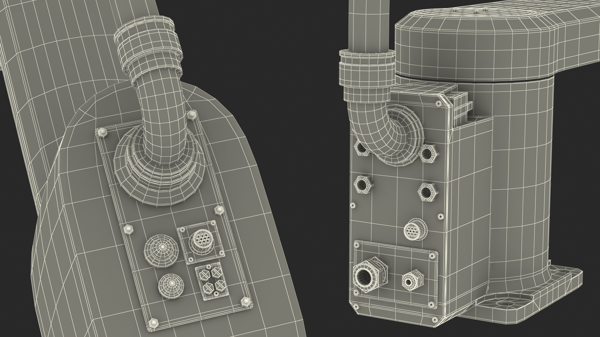 3D model Industrial Robot ABB IRB 910SC