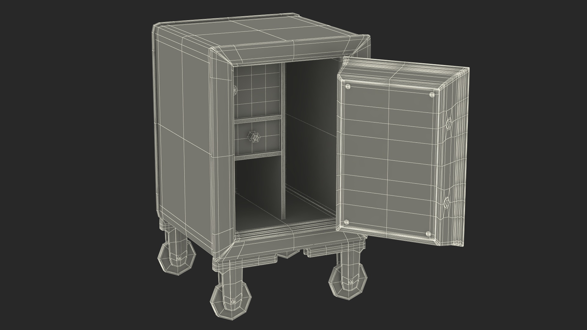 Antique Safe 3D