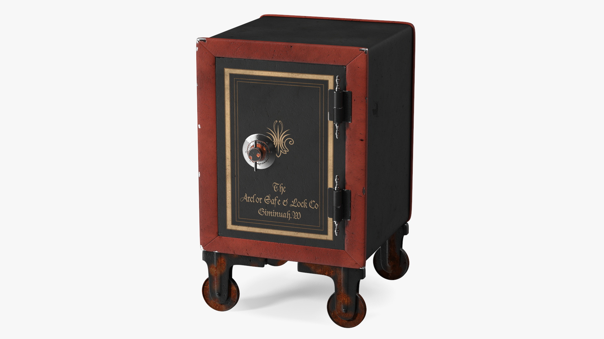 Antique Safe 3D