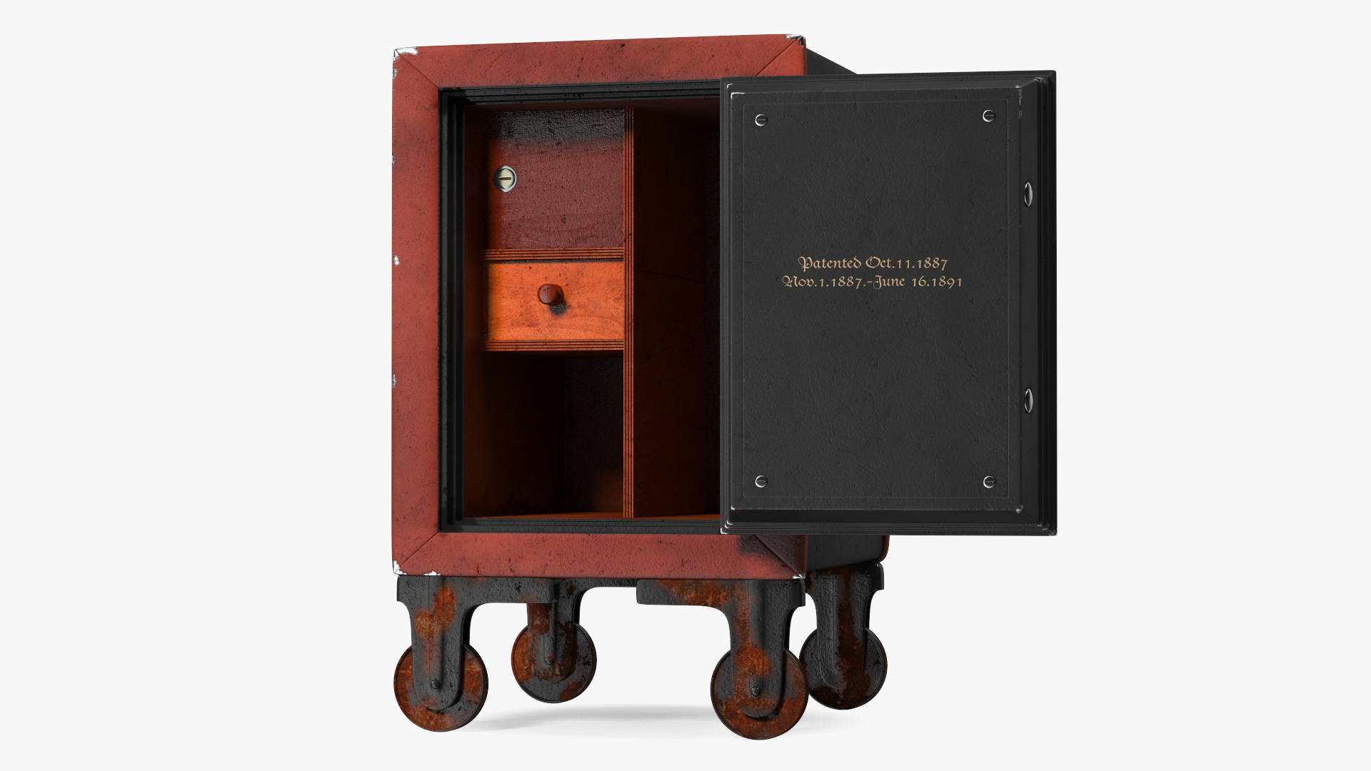 Antique Safe 3D