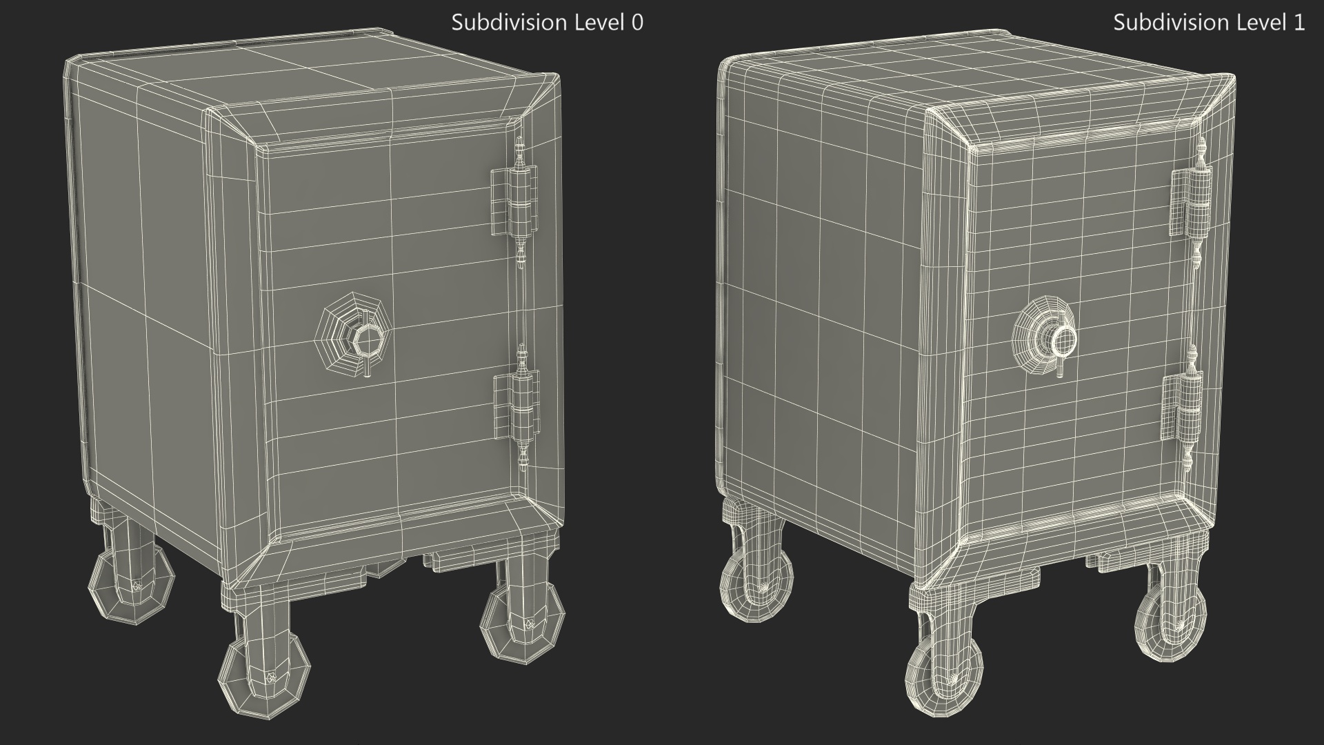 Antique Safe 3D