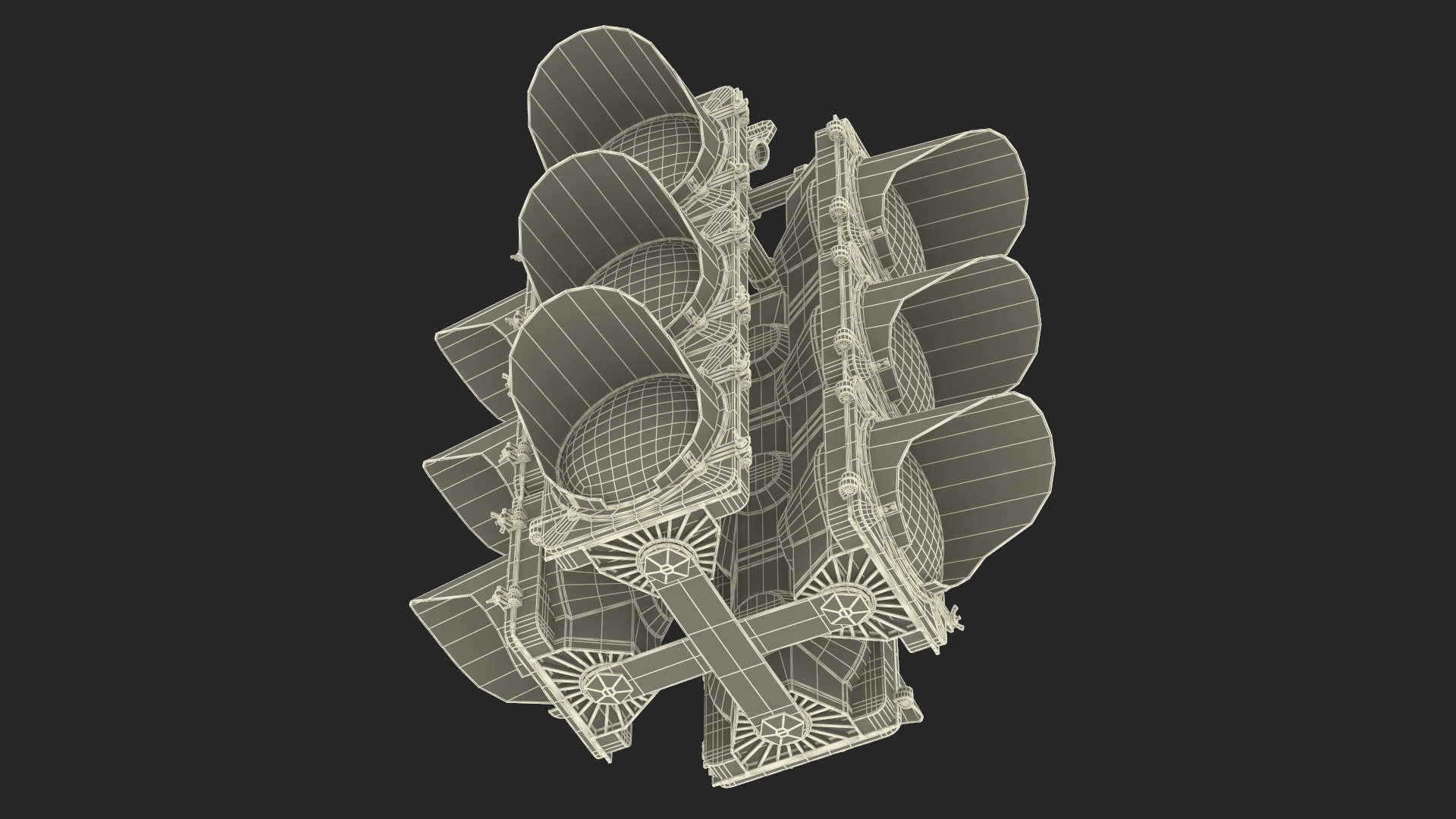 3D Traffic Light model