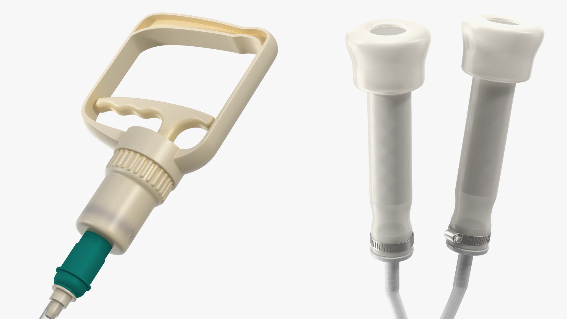 3D model Portable Hand Operated Milking Machine Rigged