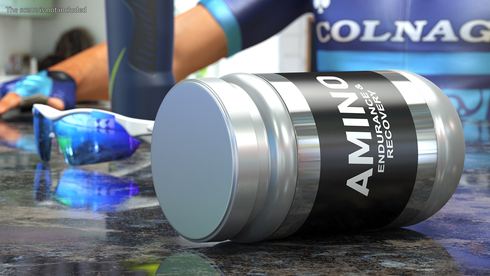 Amino Acids Blend with BCAA 3D