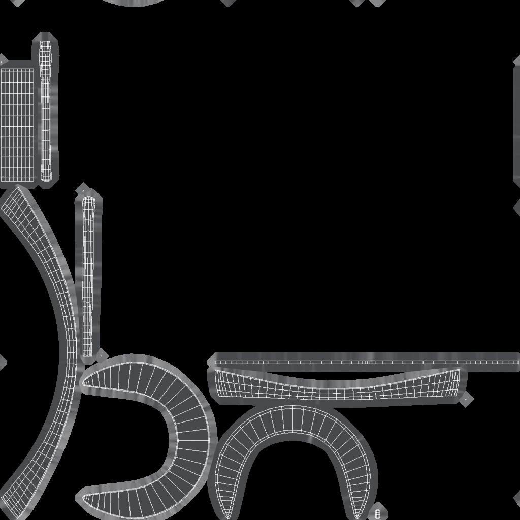 3D Crescent Belt model
