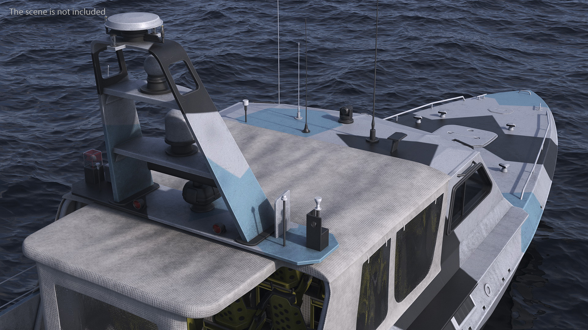 Special Operations Craft Mark V Camo Light 3D