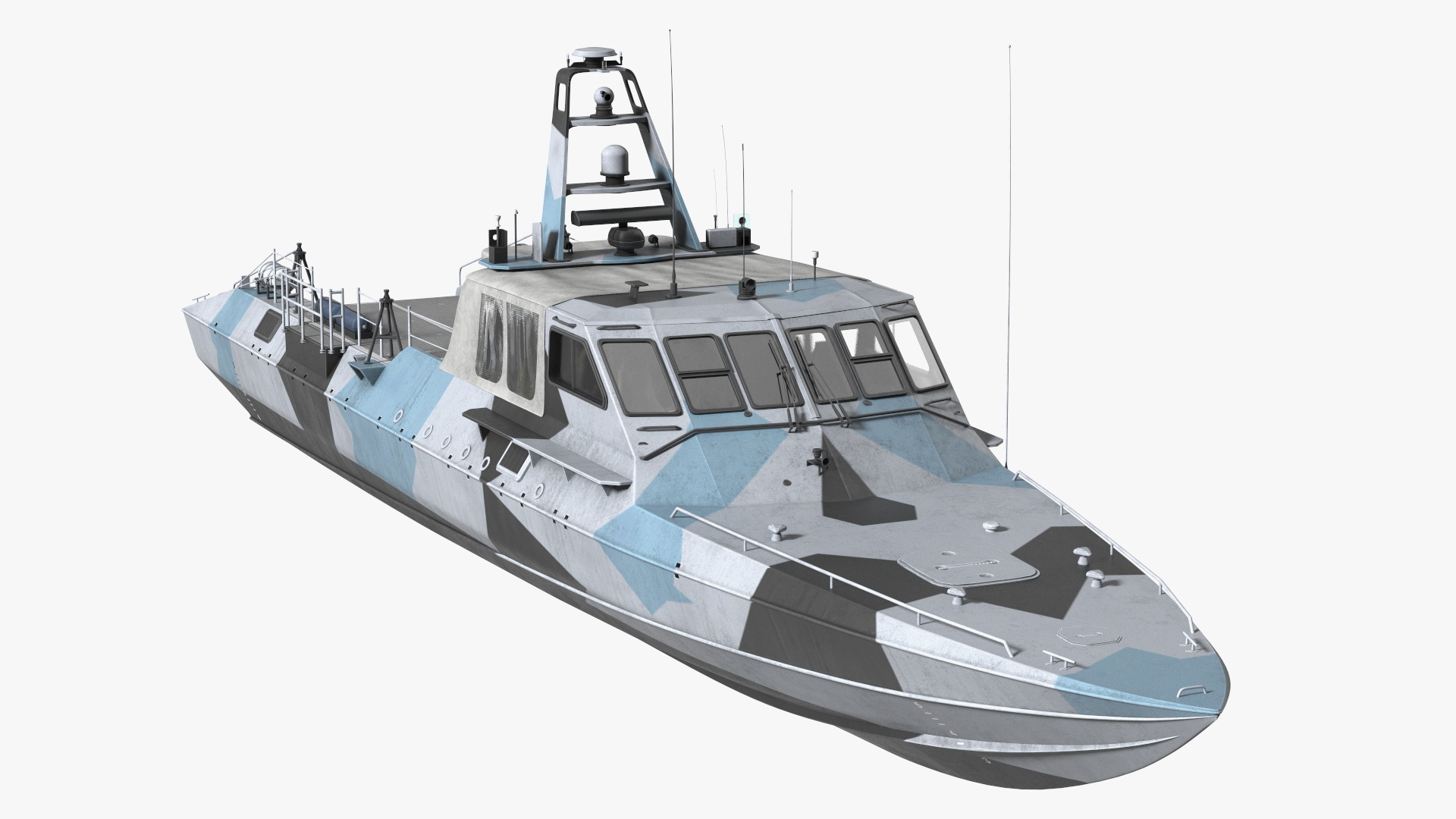 Special Operations Craft Mark V Camo Light 3D