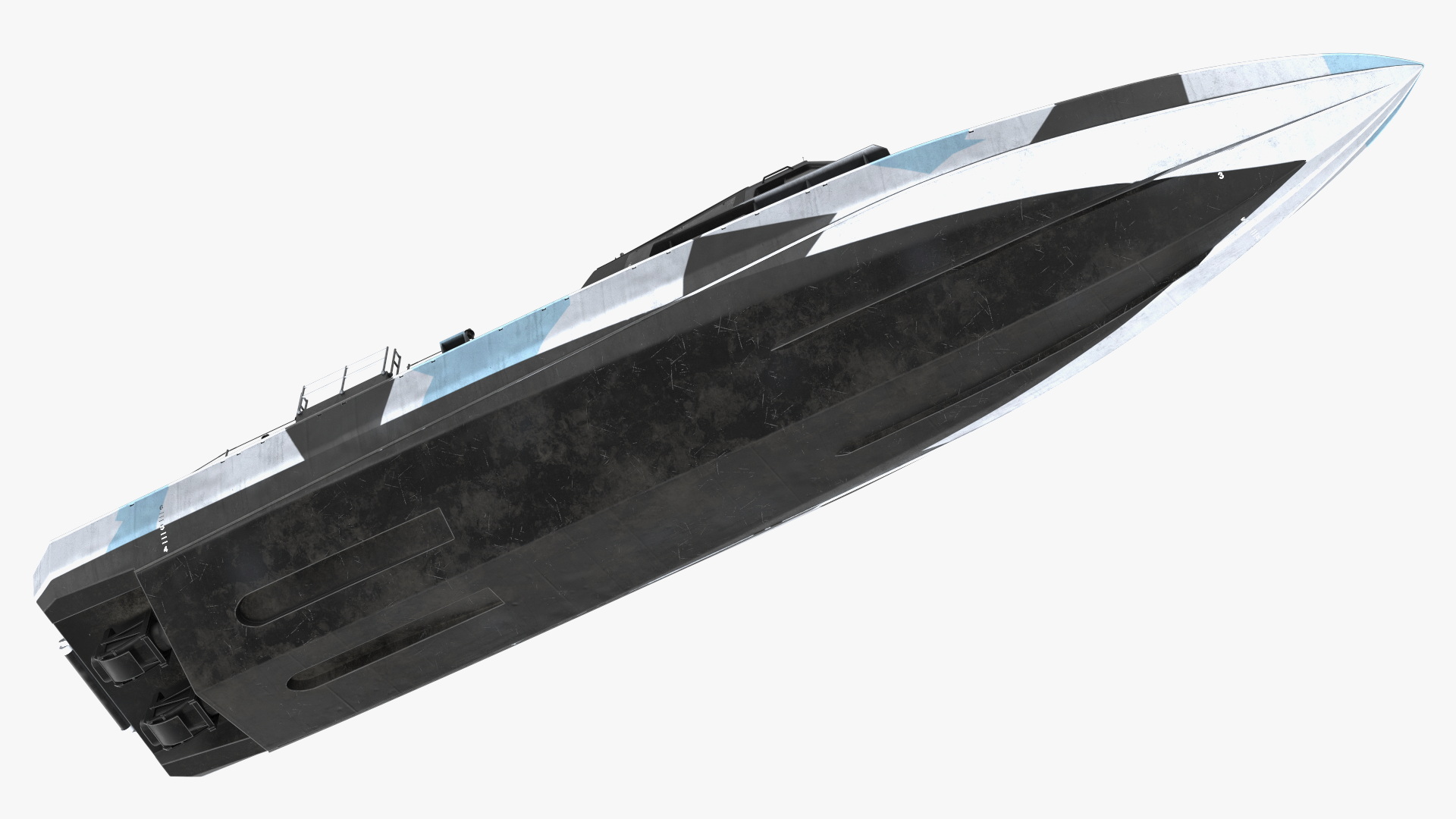 Special Operations Craft Mark V Camo Light 3D