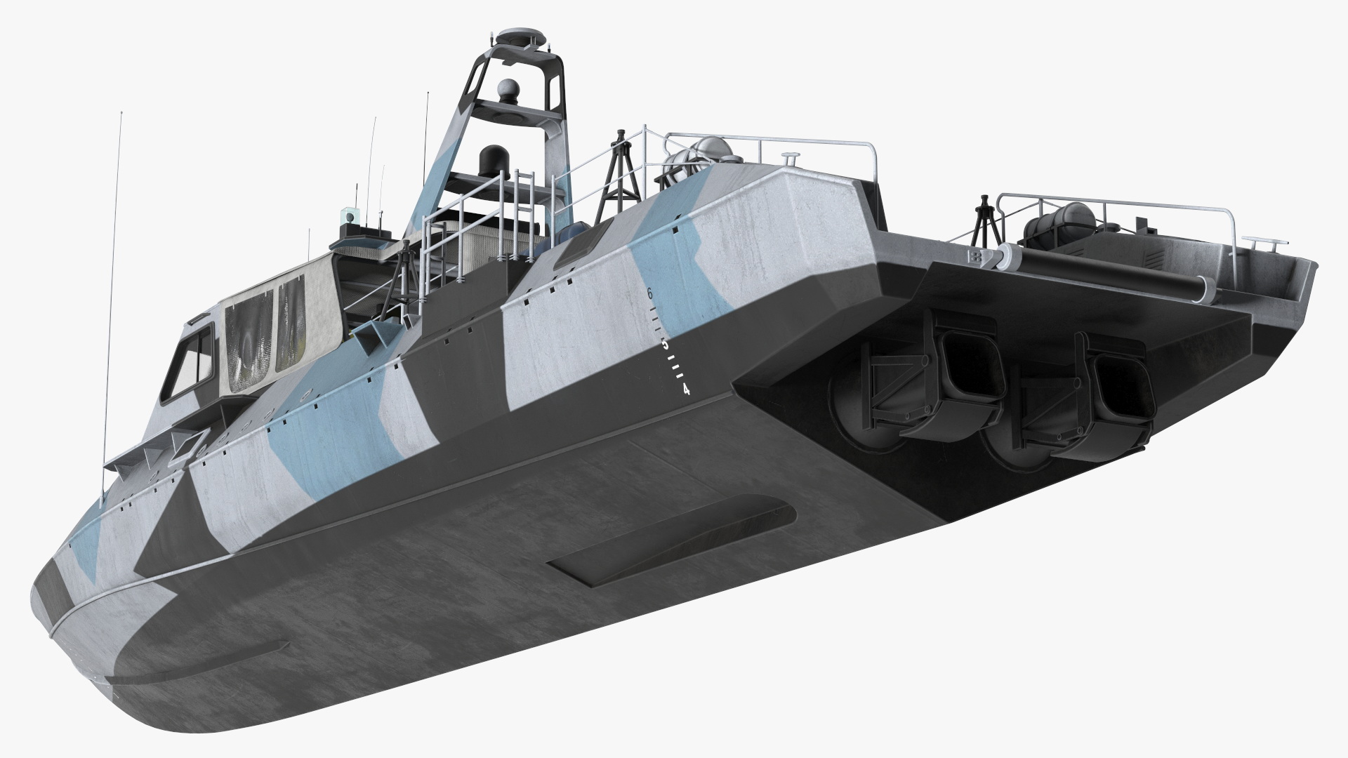 Special Operations Craft Mark V Camo Light 3D