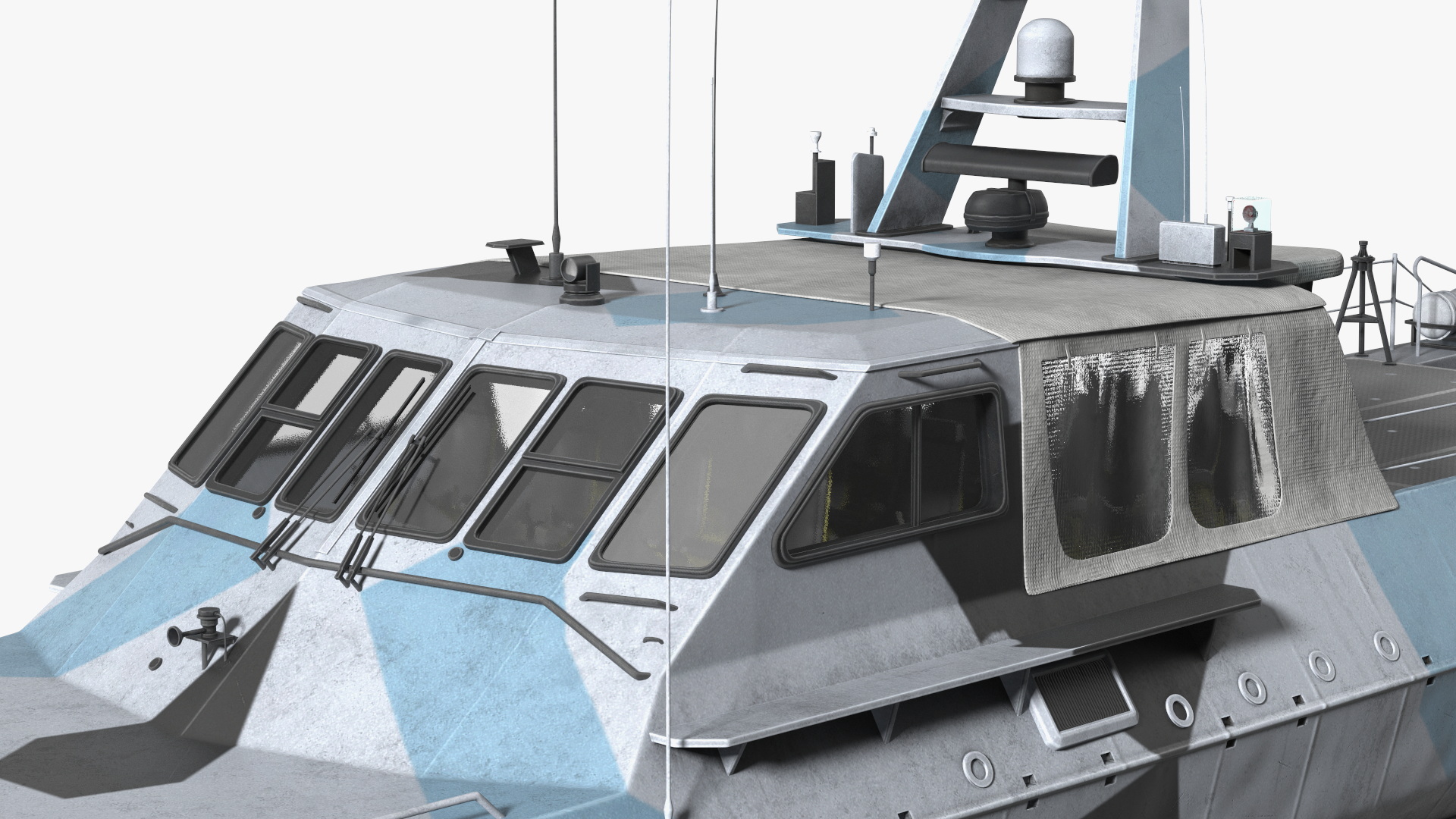 Special Operations Craft Mark V Camo Light 3D